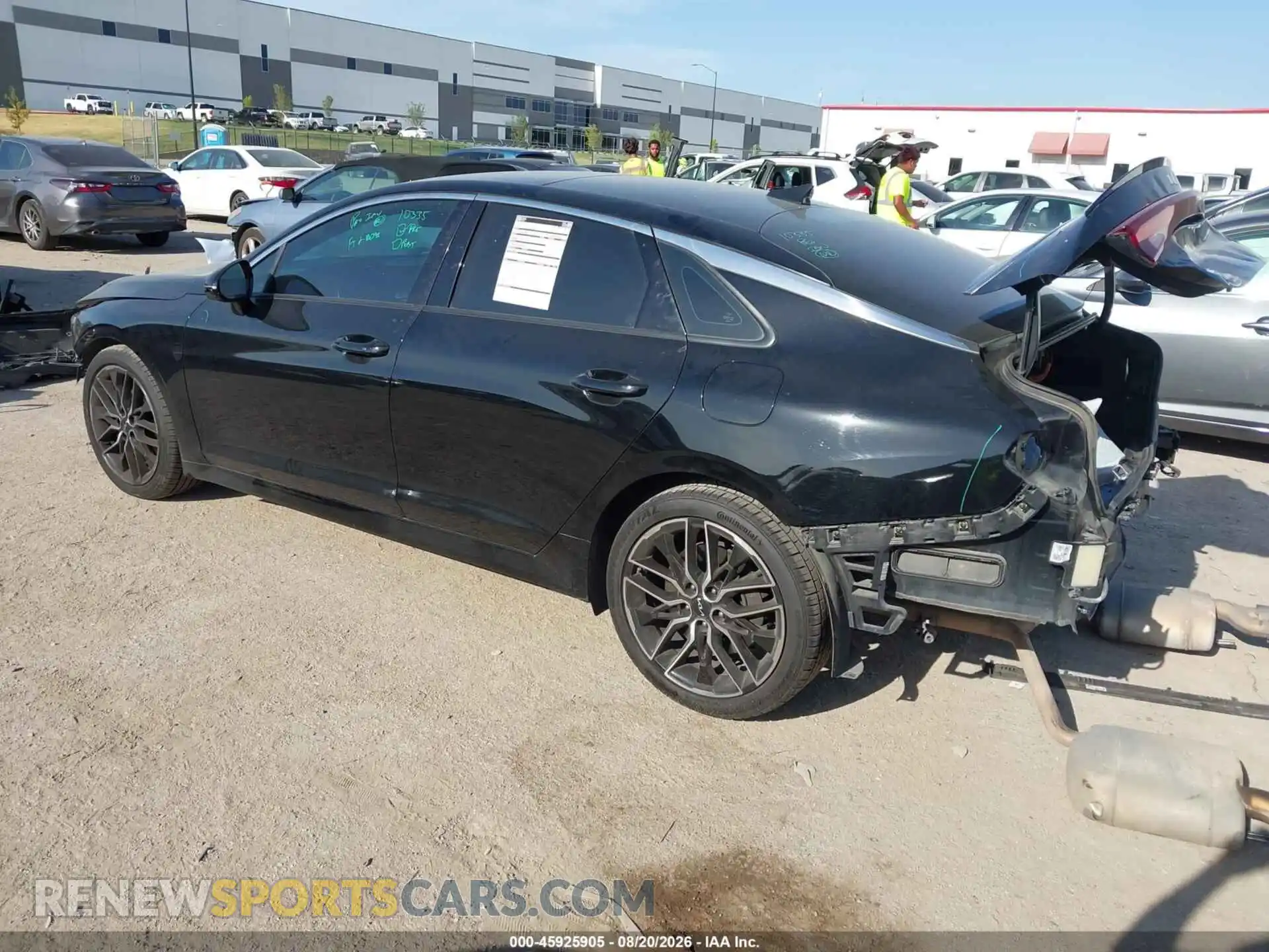 3 Photograph of a damaged car 5XXG44J83RG263173 KIA K5 2024
