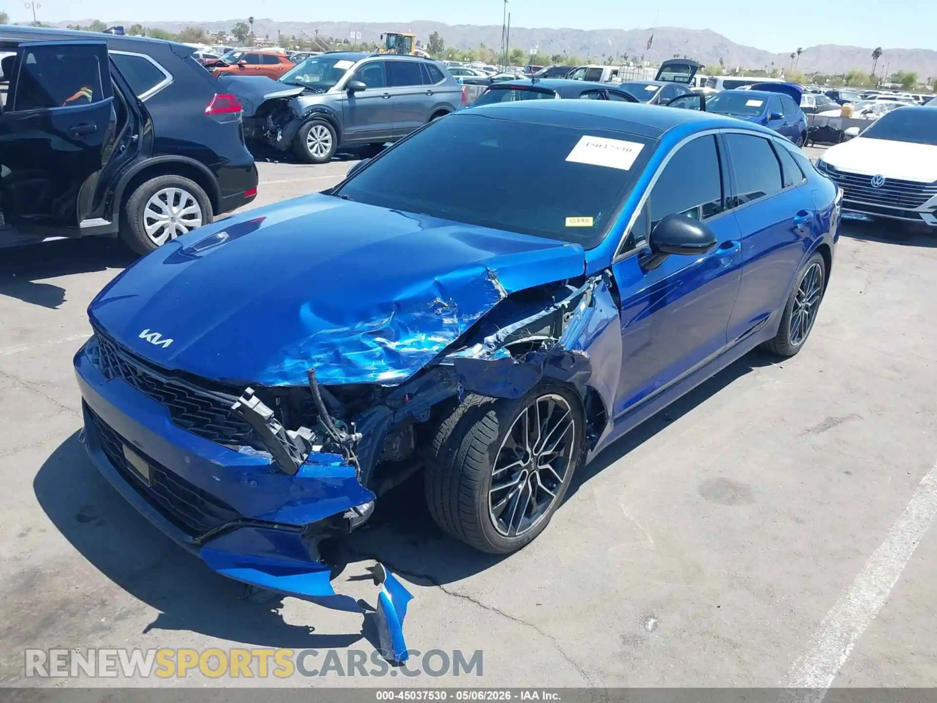2 Photograph of a damaged car 5XXG44J89RG228363 KIA K5 2024