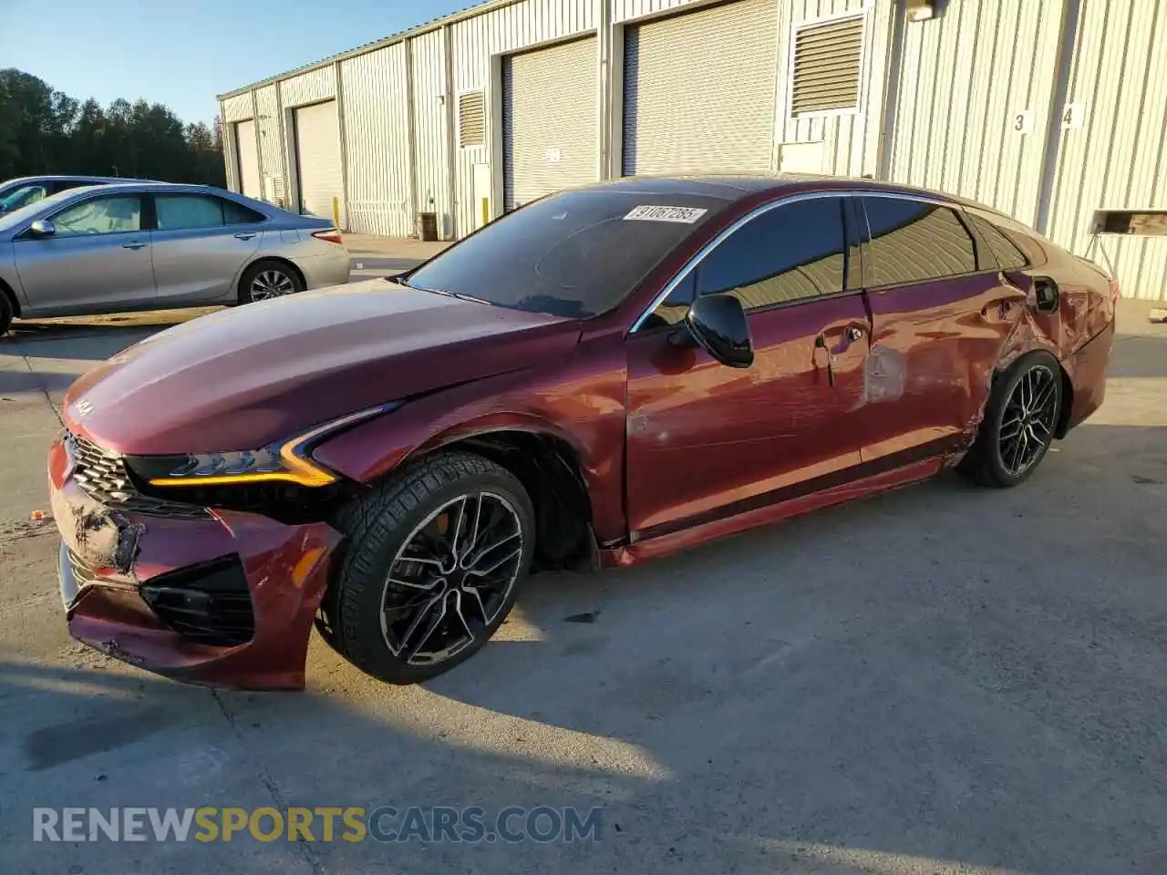 1 Photograph of a damaged car 5XXG44J89RG232848 KIA K5 2024
