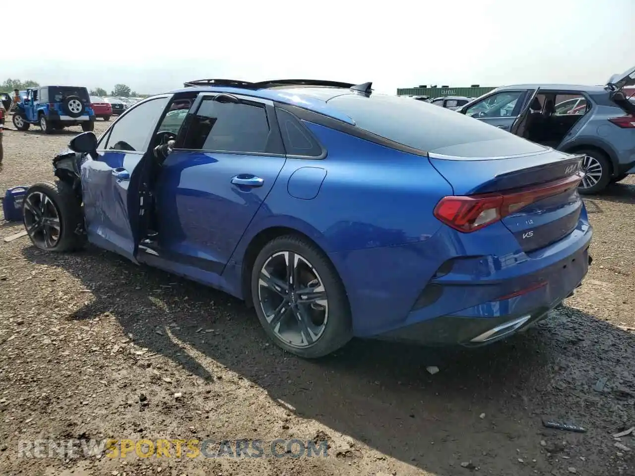 2 Photograph of a damaged car 5XXG64J22RG263381 KIA K5 2024