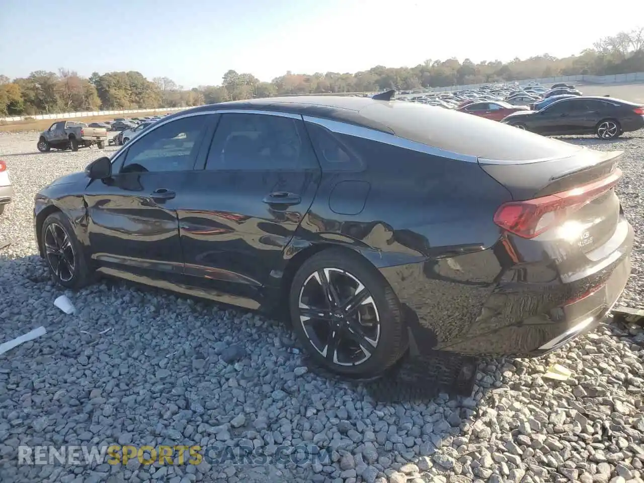 2 fotografías del automóvil dañado 5XXG64J24RG229250 KIA K5 2024