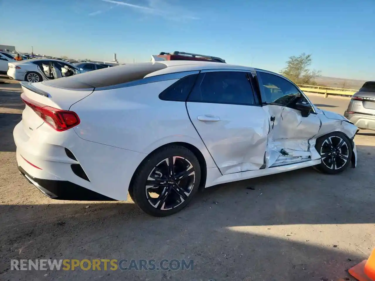 3 Photograph of a damaged car 5XXG64J25RG235526 KIA K5 2024