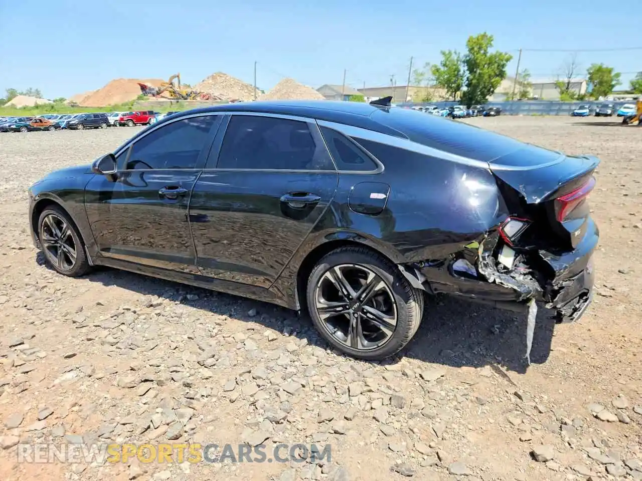 2 fotografías del automóvil dañado 5XXG64J27RG251078 KIA K5 2024