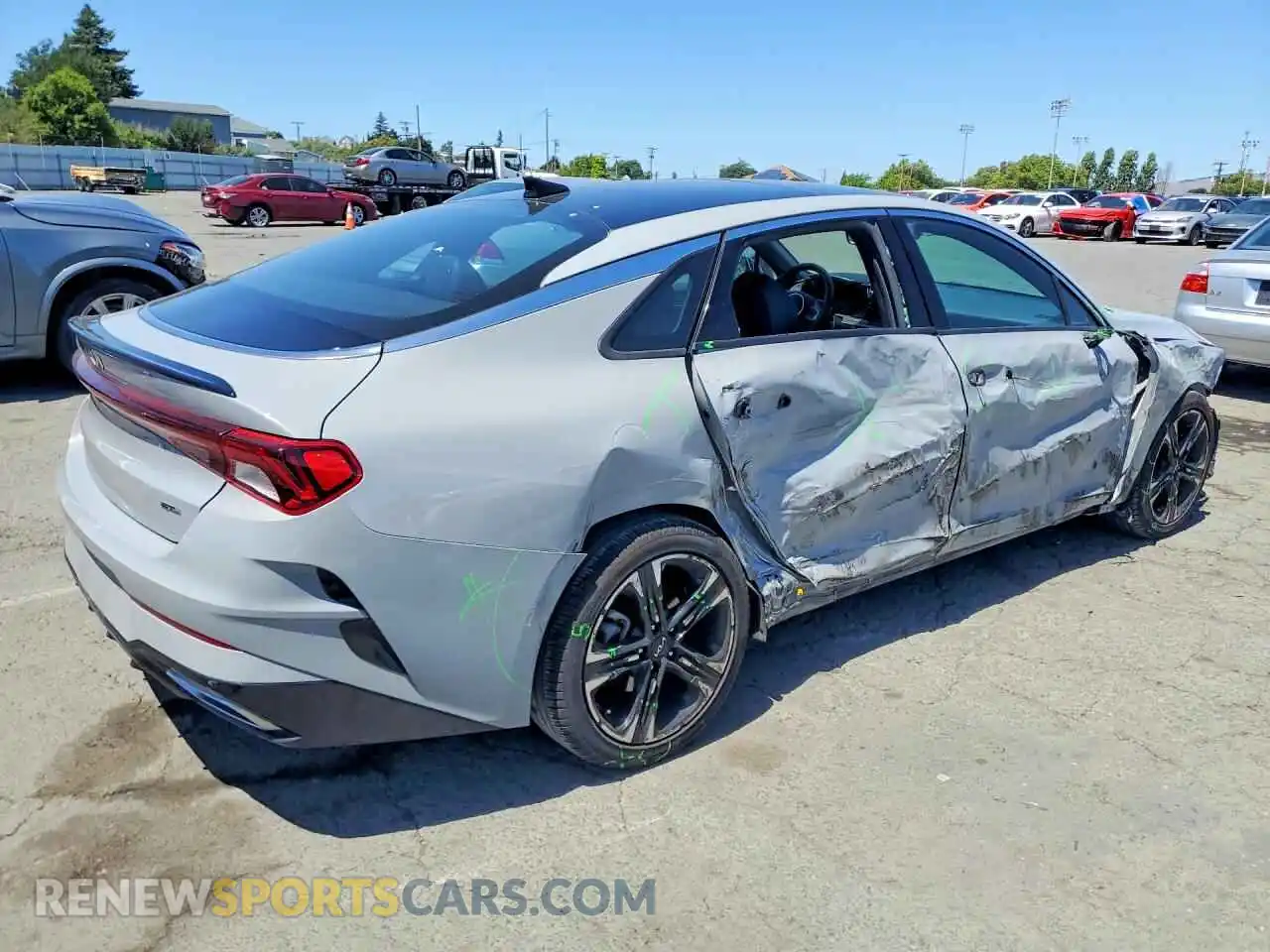 3 Photograph of a damaged car 5XXG64J28RG236234 KIA K5 2024