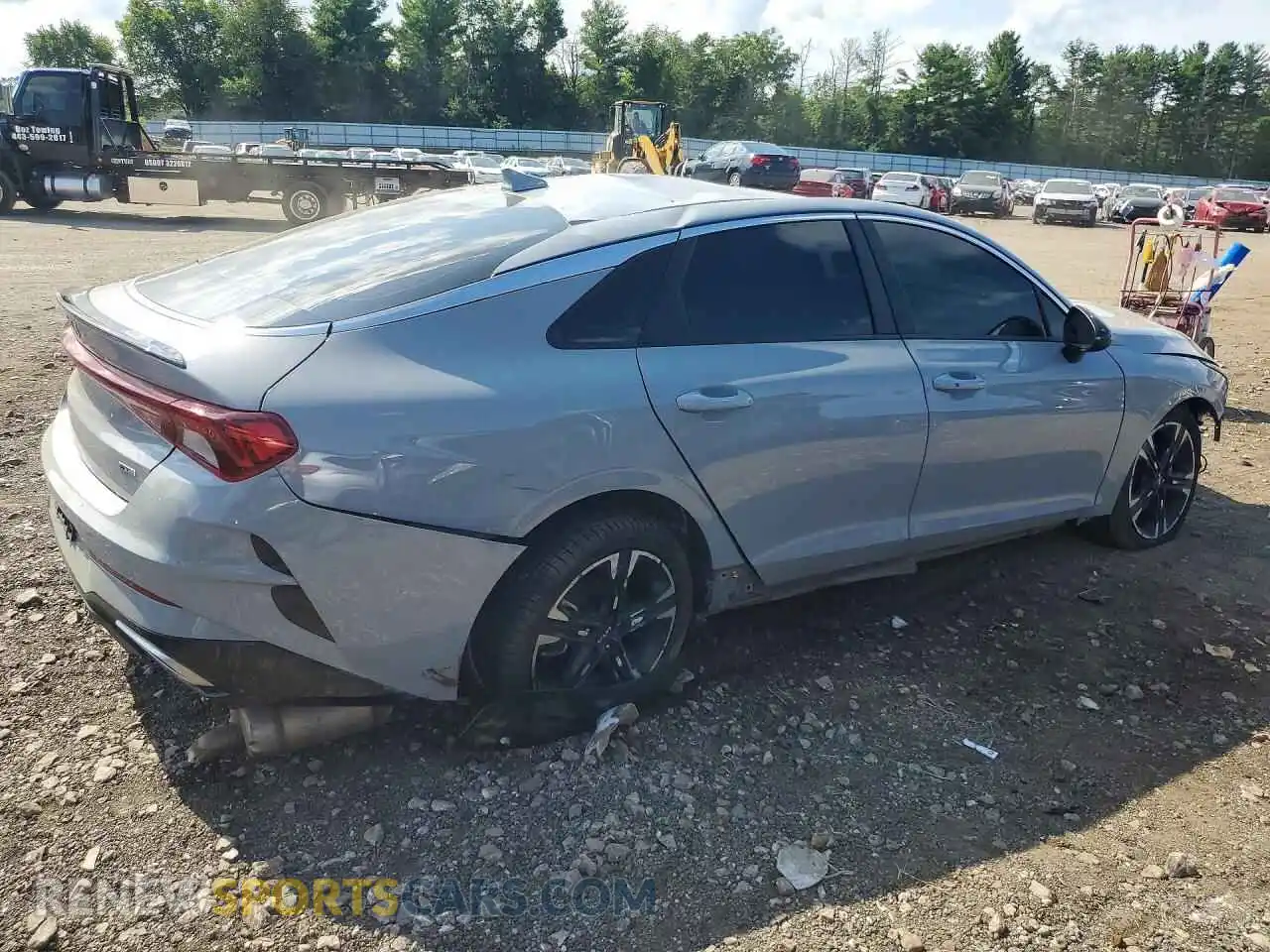 3 fotografías del automóvil dañado 5XXG64J29RG230345 KIA K5 2024