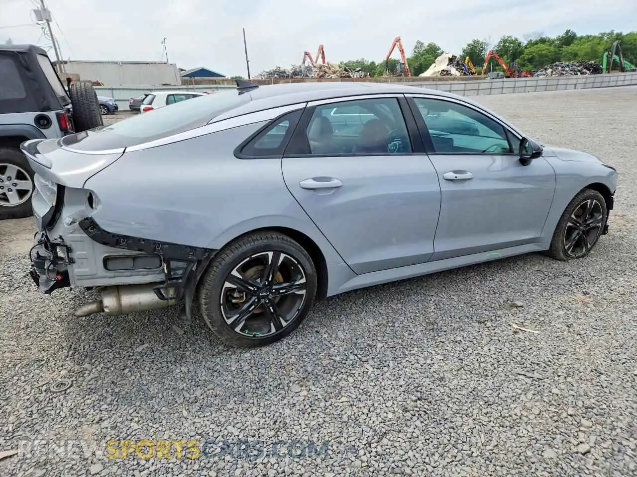 3 fotografías del automóvil dañado 5XXG64J29RG264706 KIA K5 2024