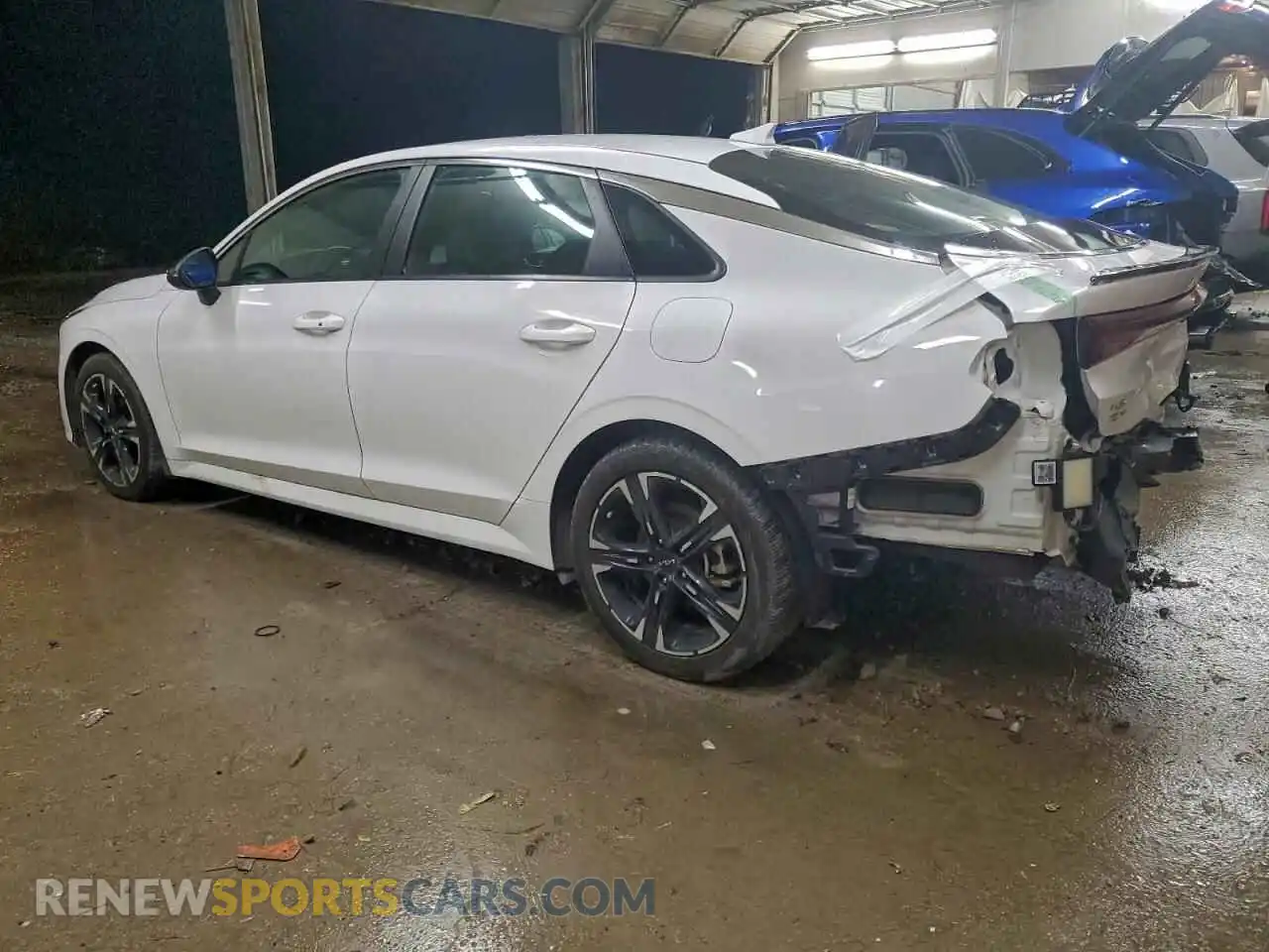 2 fotografías del automóvil dañado 5XXG64J29RG266875 KIA K5 2024