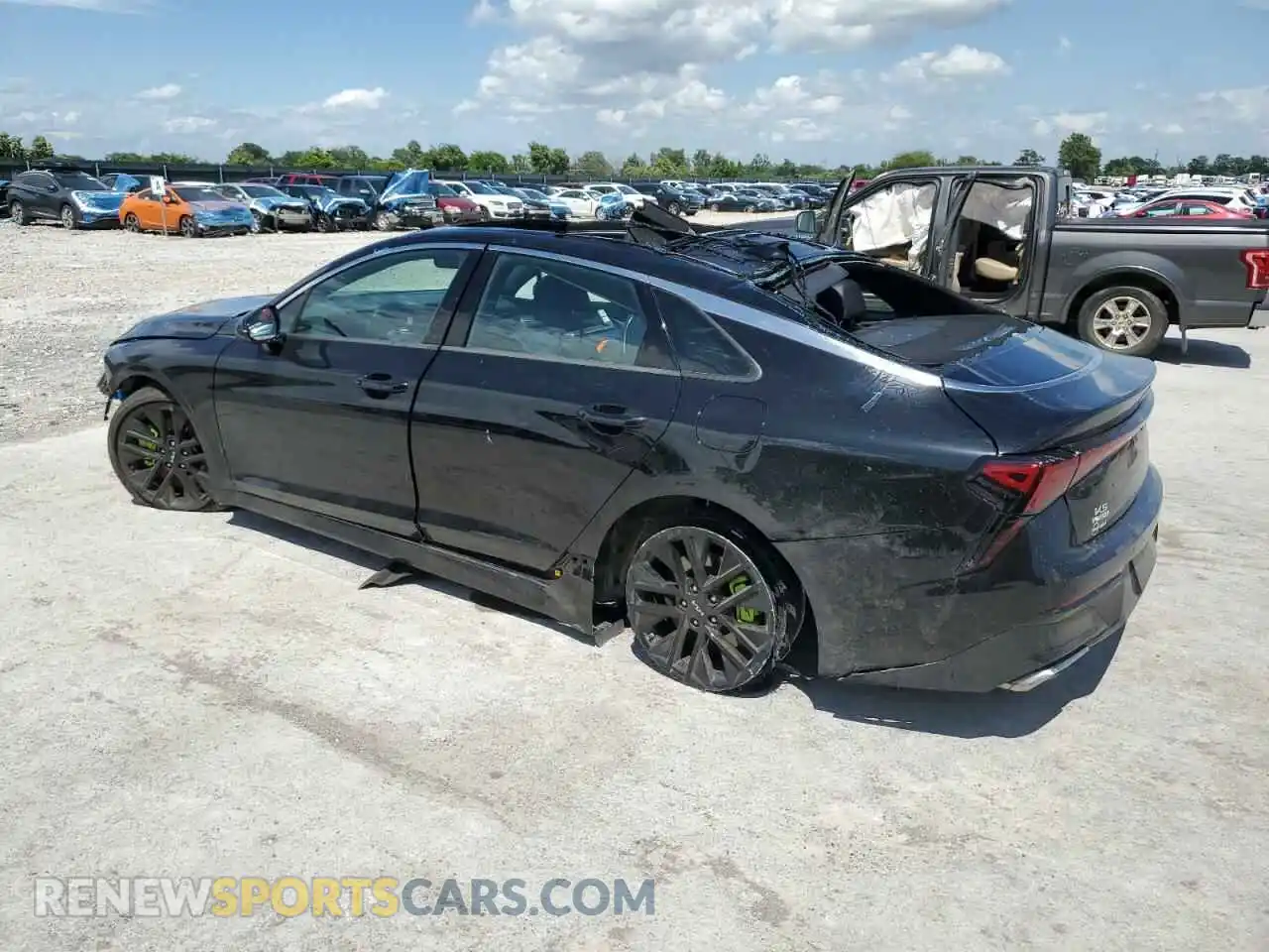 2 Photograph of a damaged car KNAG44J83S5288095 KIA K5 2025