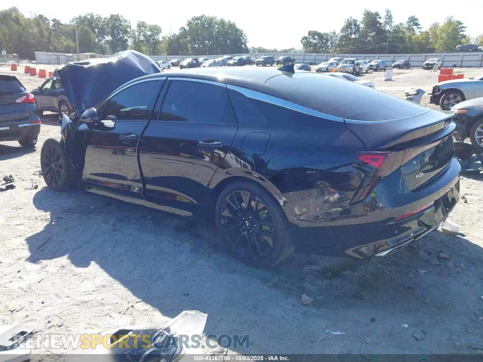 3 Photograph of a damaged car KNAG44J84S5341127 KIA K5 2025