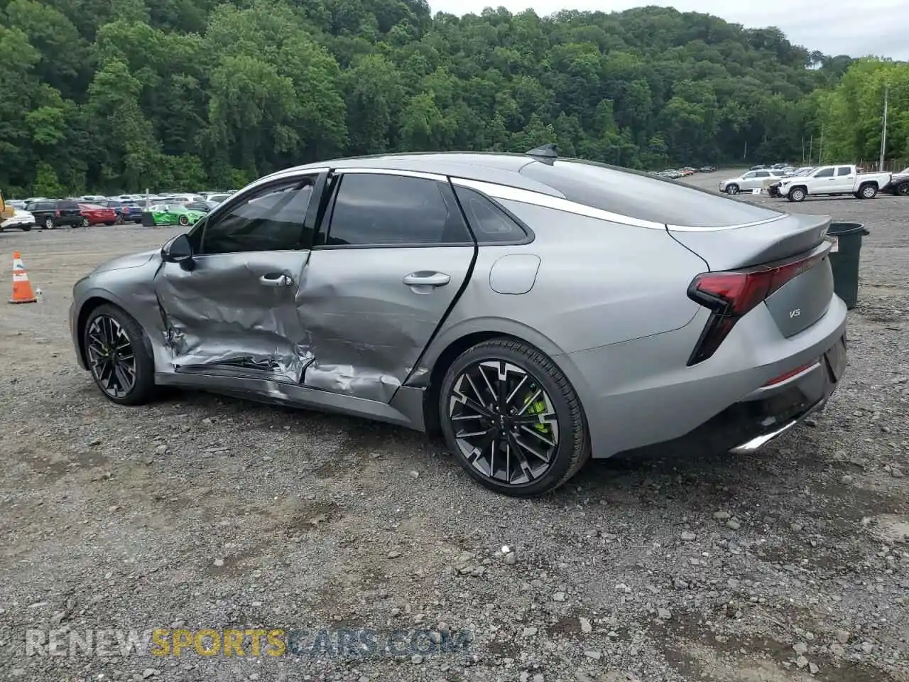 2 Photograph of a damaged car KNAG44J85S5305866 KIA K5 2025