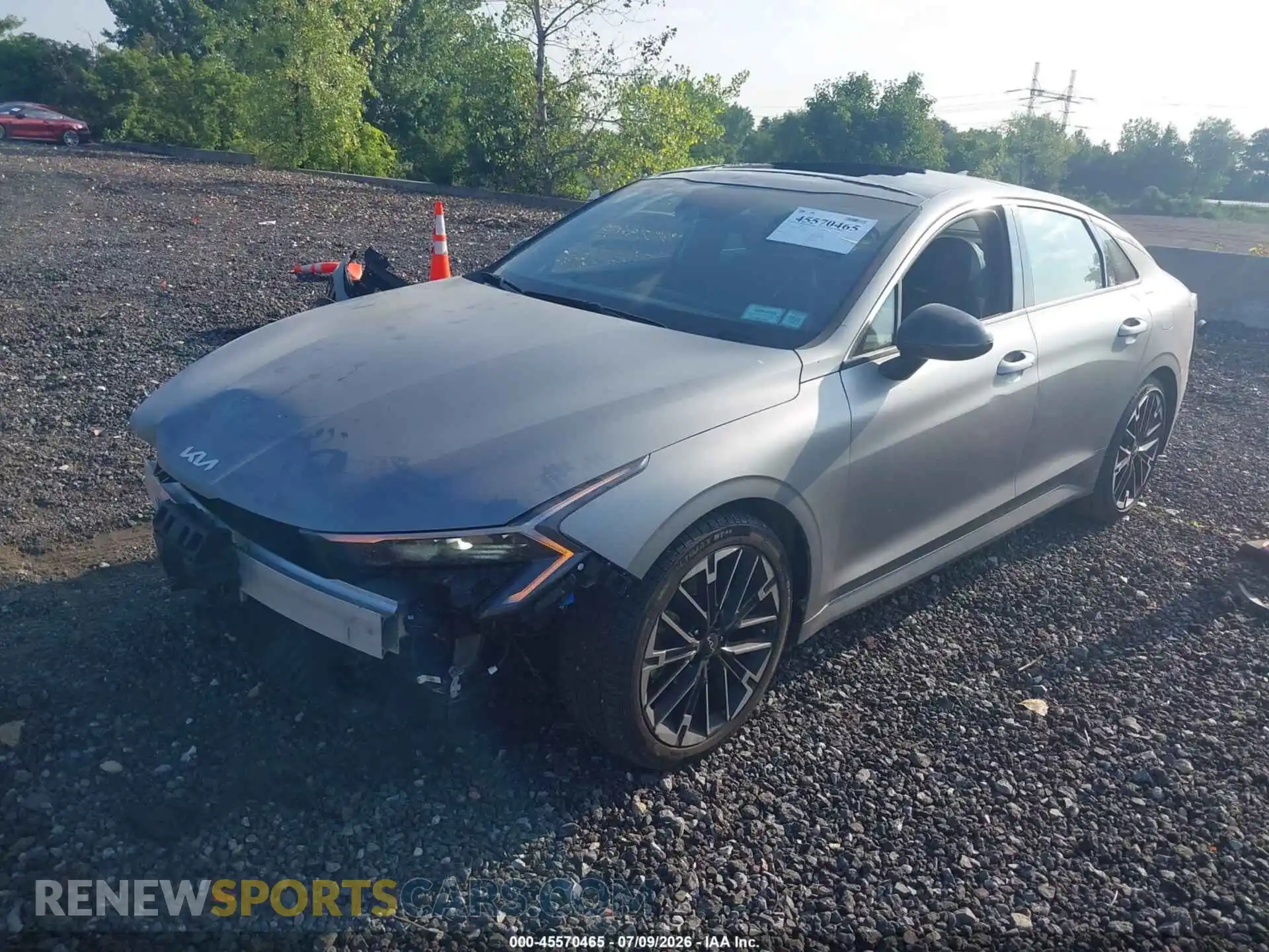 2 Photograph of a damaged car KNAG44J86S5322014 KIA K5 2025
