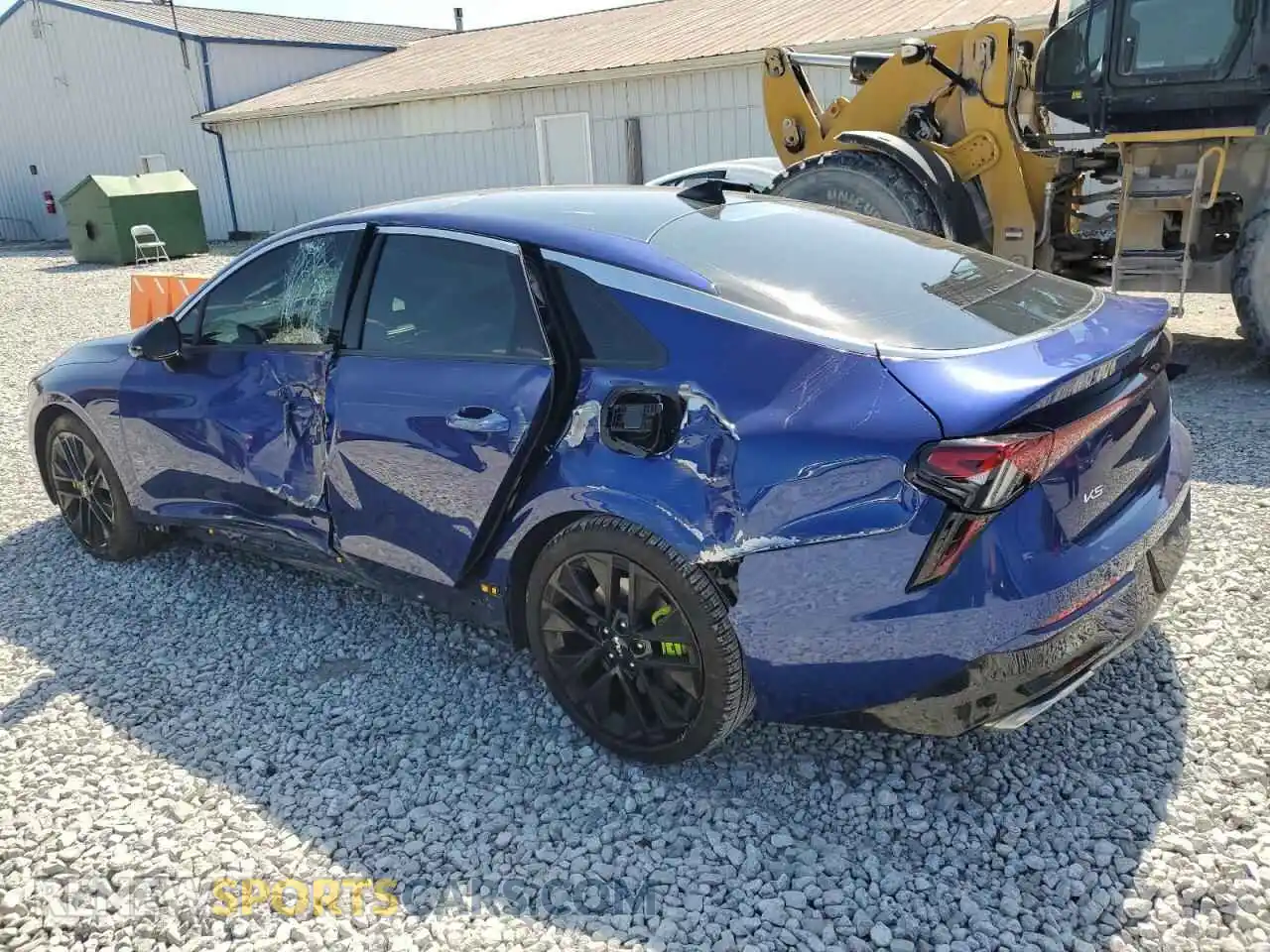 2 Photograph of a damaged car KNAG44J86S5331859 KIA K5 2025