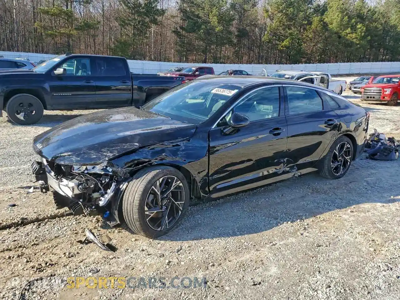 1 Photograph of a damaged car KNAG64J78S5283038 KIA K5 2025