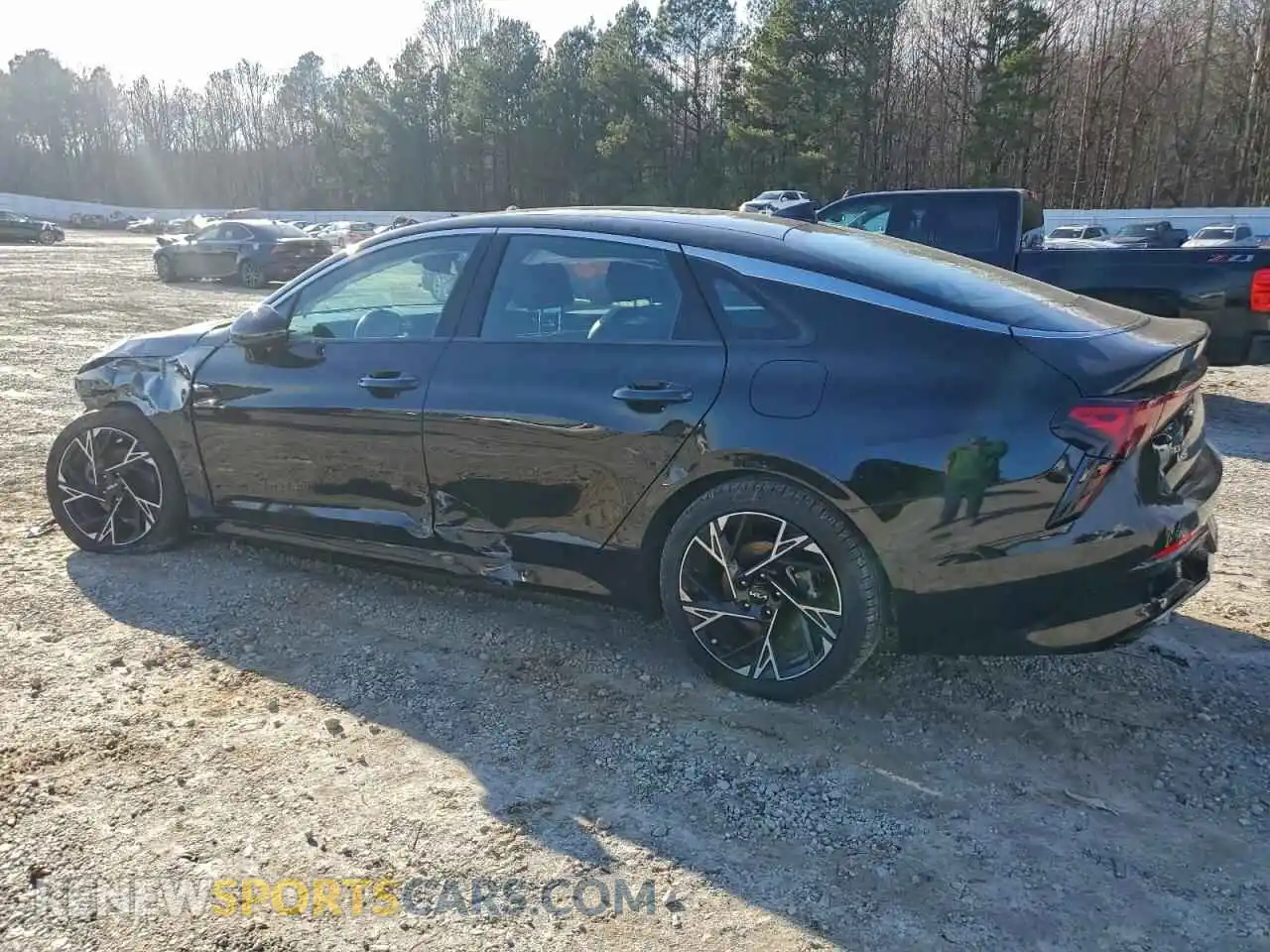 2 Photograph of a damaged car KNAG64J78S5283038 KIA K5 2025