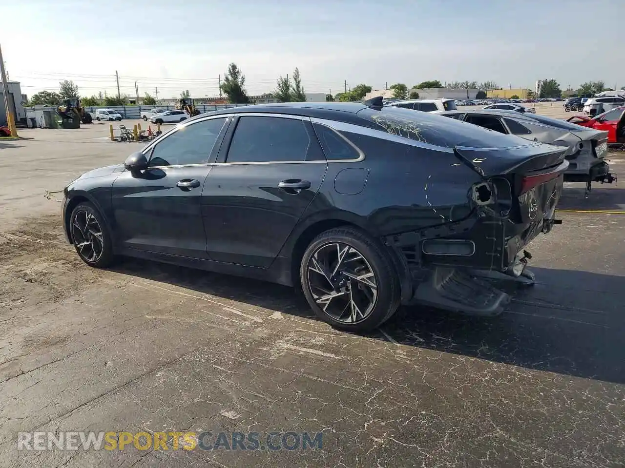 2 Photograph of a damaged car KNAG64J78S5367263 KIA K5 2025