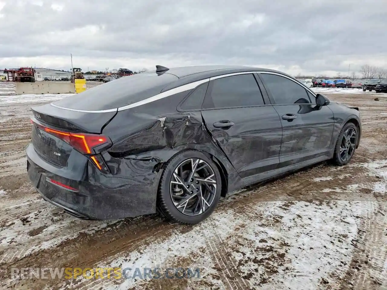3 fotografías del automóvil dañado KNAG64J7XS5371931 KIA K5 2025