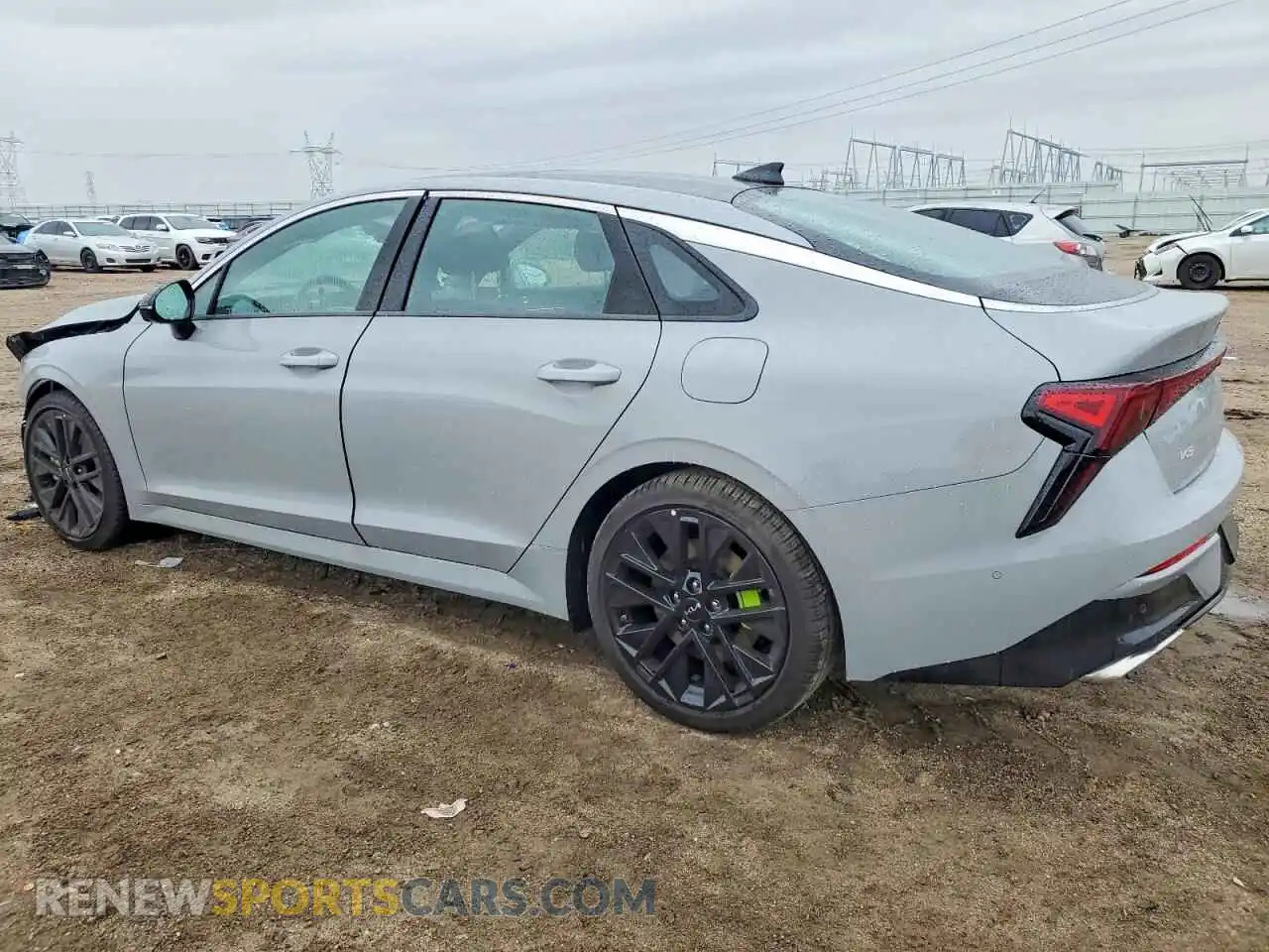 2 Photograph of a damaged car KNAG44J88T5403632 KIA K5 2026