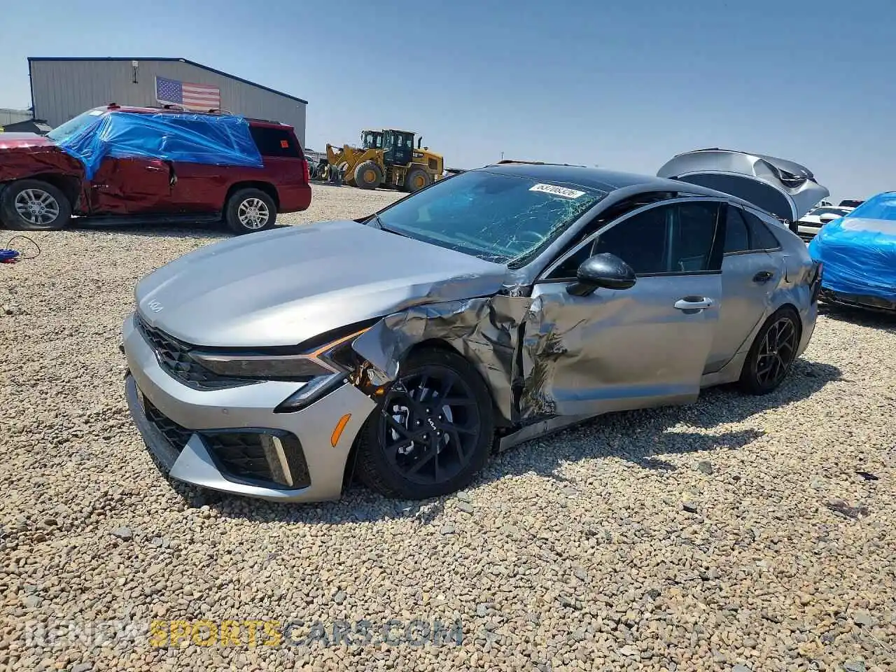 1 Photograph of a damaged car KNAG64J76T5437151 KIA K5 2026
