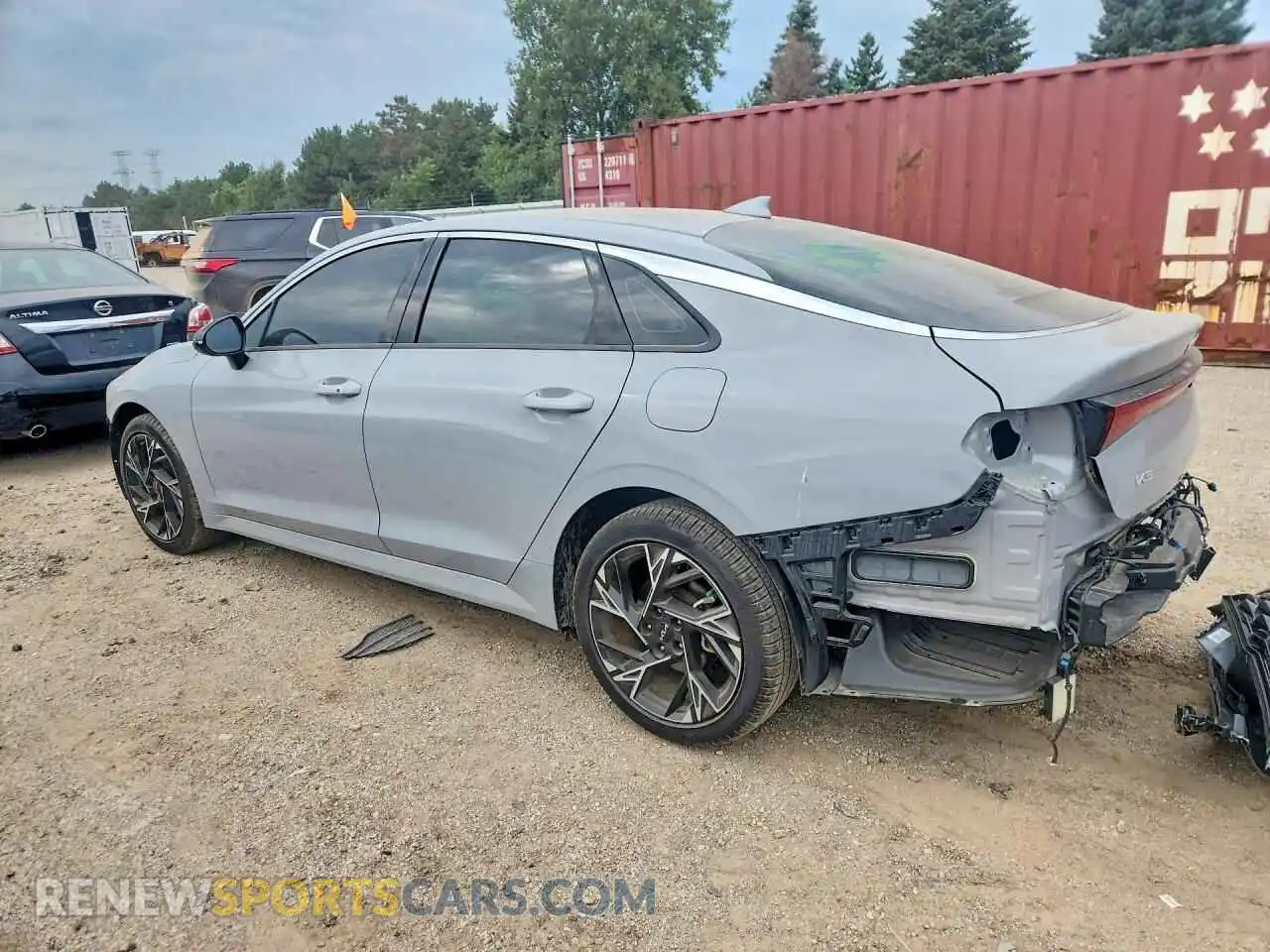 2 Photograph of a damaged car KNAG64J79T5475280 KIA K5 2026