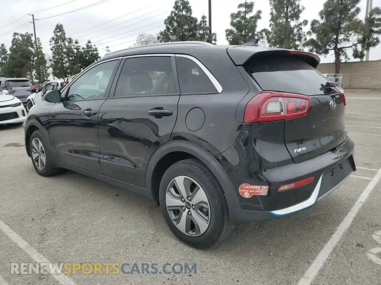 2 Photograph of a damaged car KNDCB3LC0K5341113 KIA NIRO 2019
