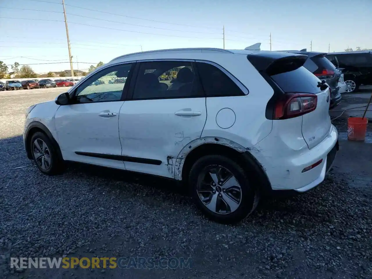 2 Photograph of a damaged car KNDCB3LC2K5346717 KIA NIRO 2019