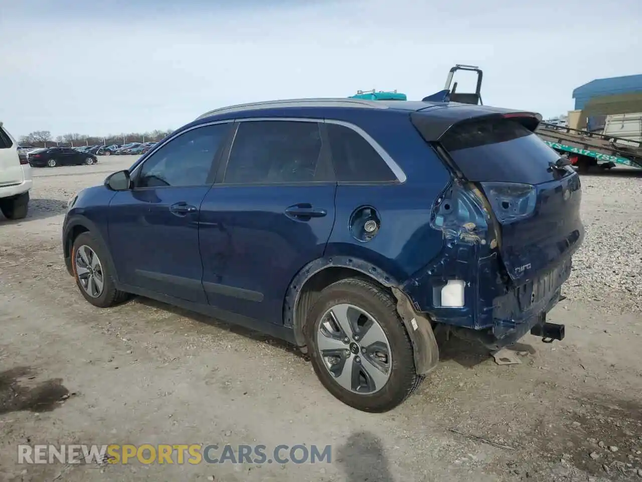 2 Photograph of a damaged car KNDCB3LC4K5223128 KIA NIRO 2019