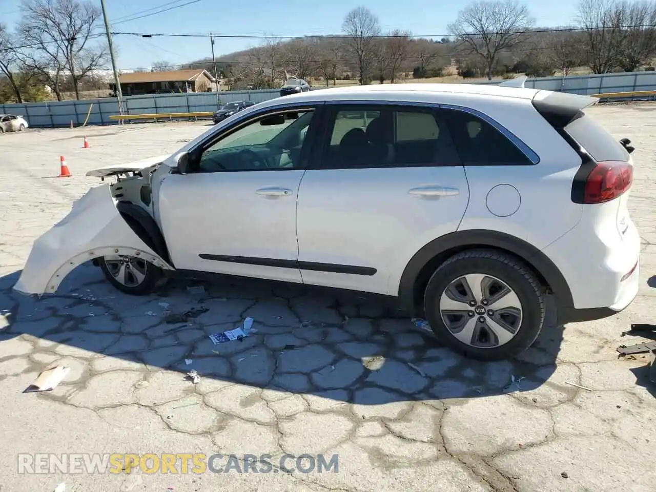 2 Photograph of a damaged car KNDCB3LC7K5264417 KIA NIRO 2019