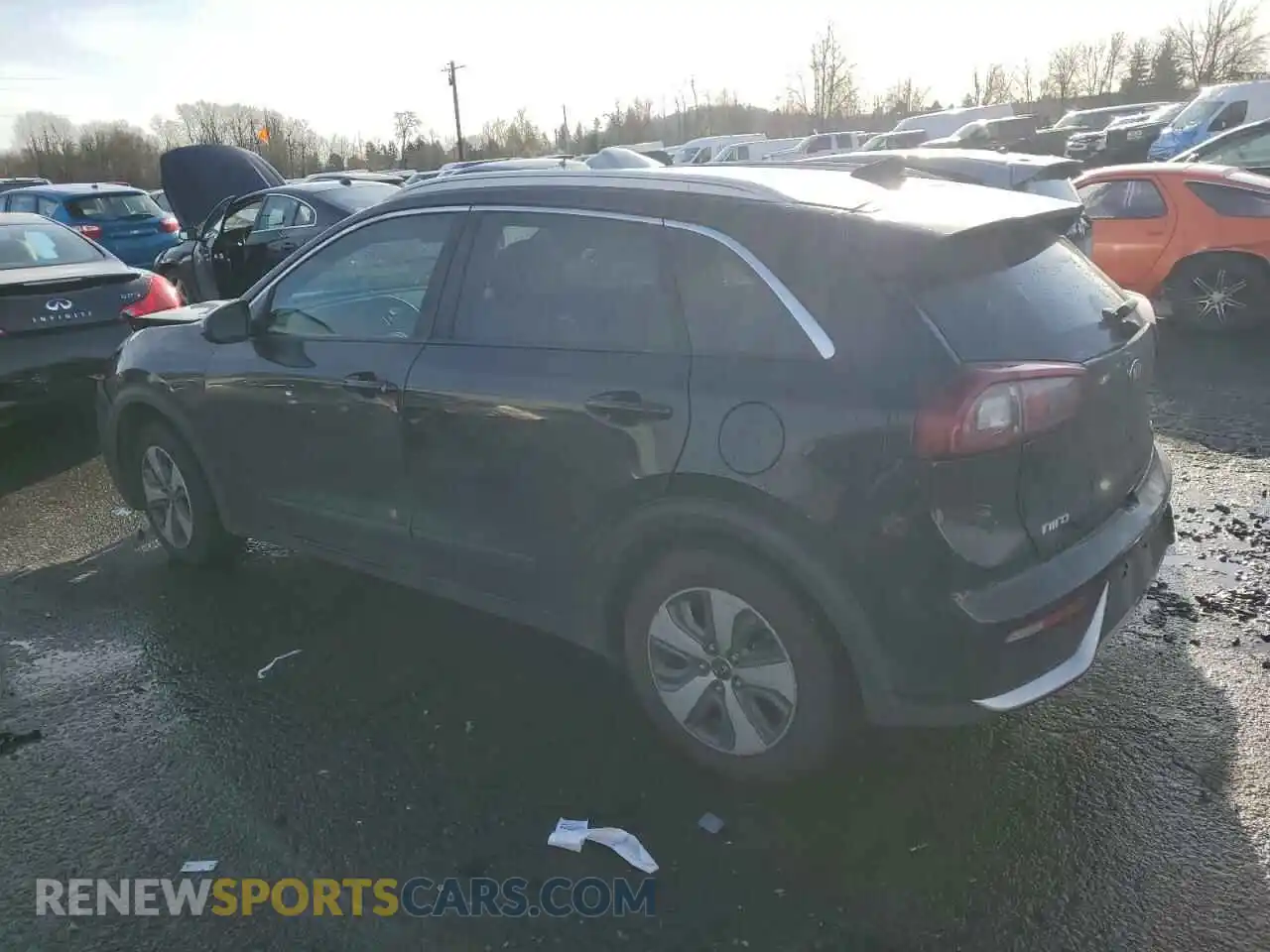 2 Photograph of a damaged car KNDCB3LC8K5264474 KIA NIRO 2019