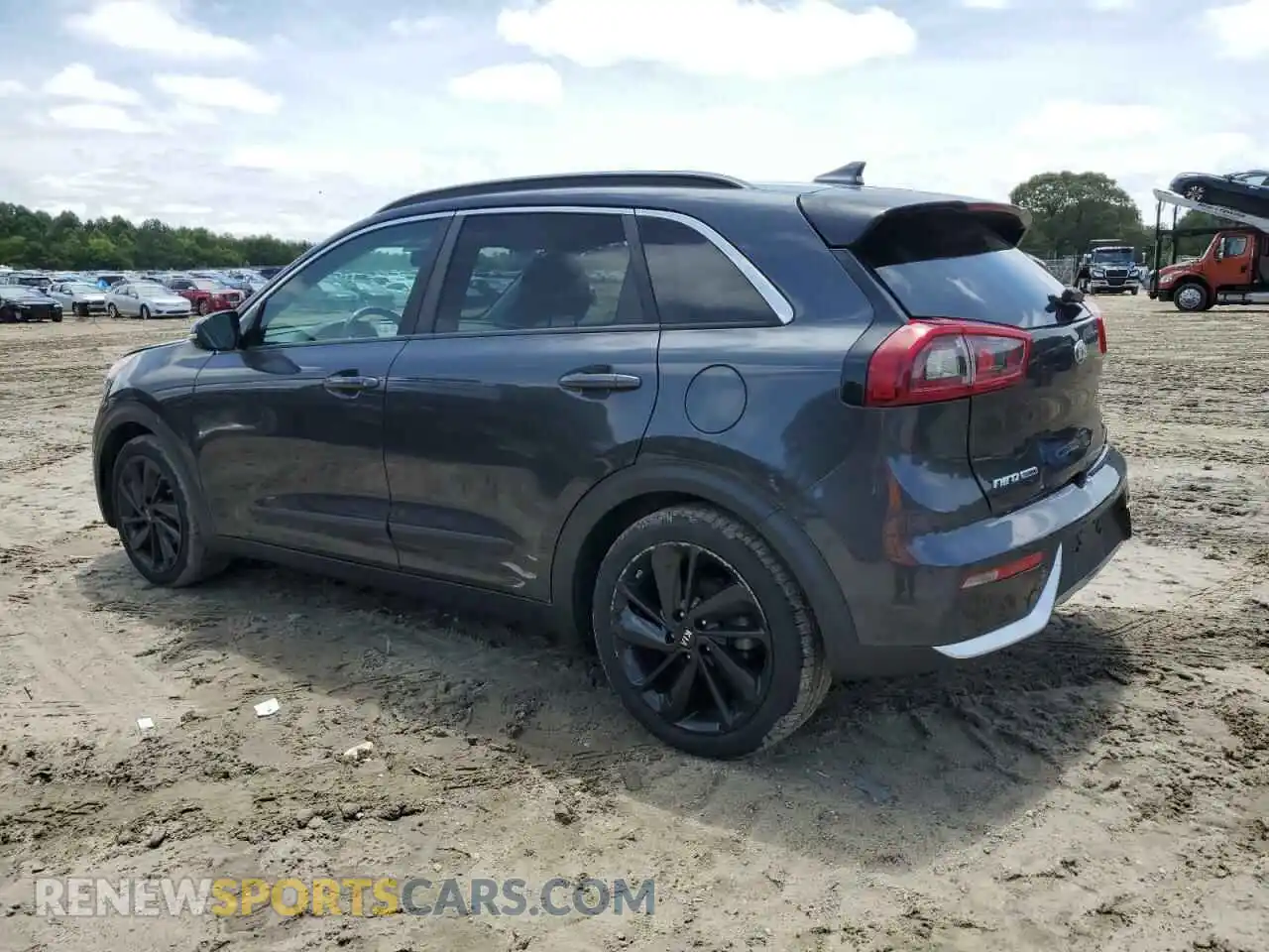 2 Photograph of a damaged car KNDCC3LC3K5262421 KIA NIRO 2019
