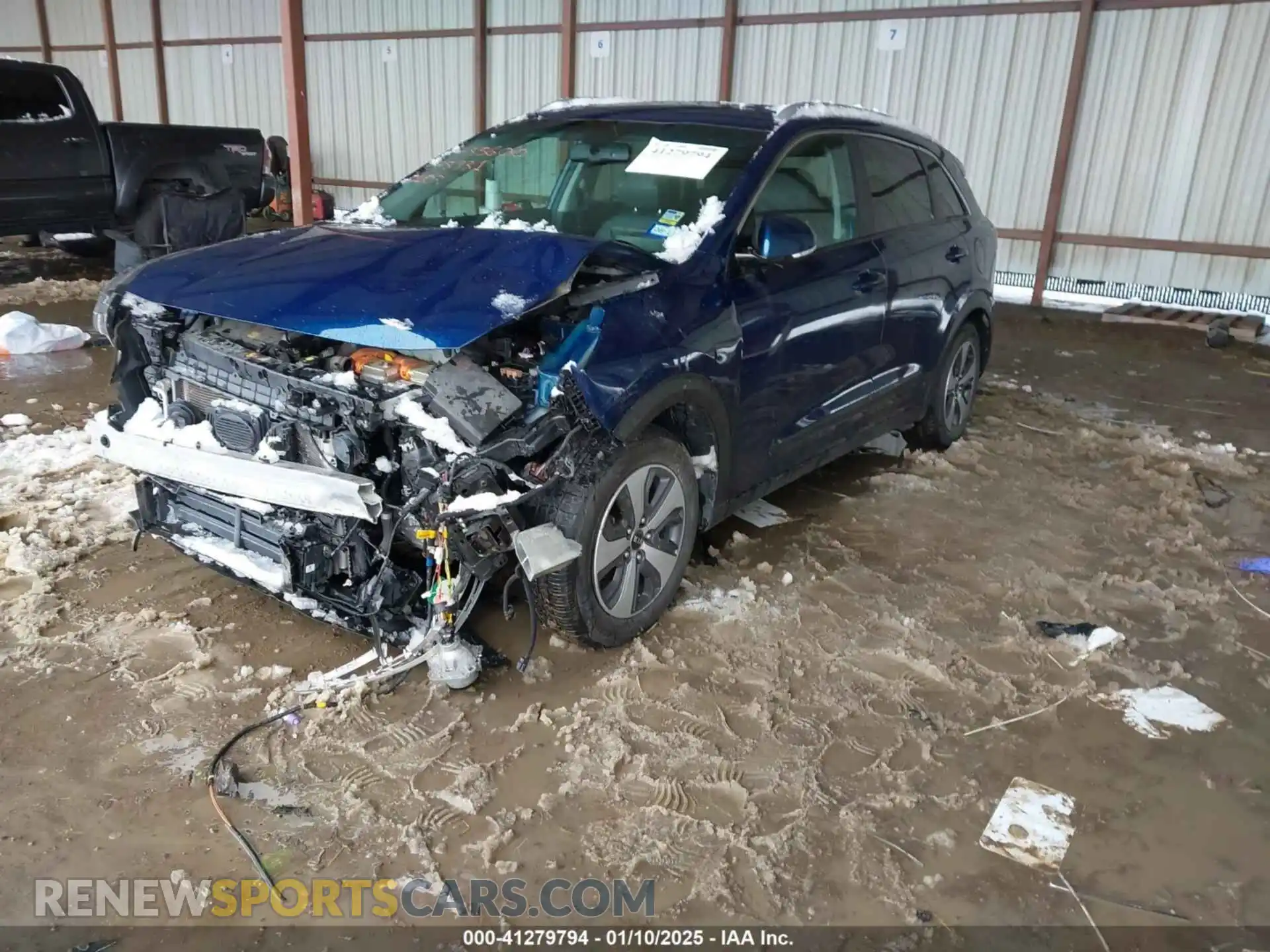2 Photograph of a damaged car KNDCC3LC3K5275931 KIA NIRO 2019