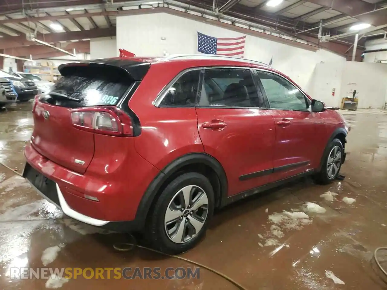 3 Photograph of a damaged car KNDCC3LC8K5343981 KIA NIRO 2019