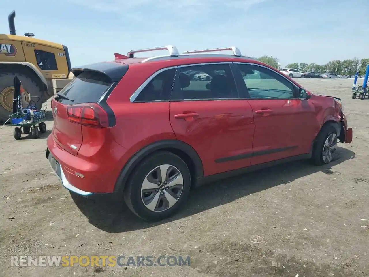 3 Photograph of a damaged car KNDCM3LD1K5327384 KIA NIRO 2019