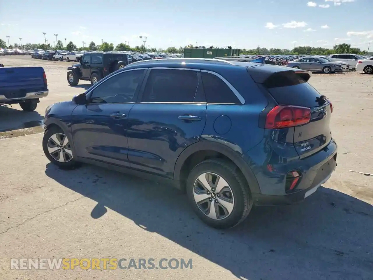 2 Photograph of a damaged car KNDCB3LC2L5361865 KIA NIRO 2020