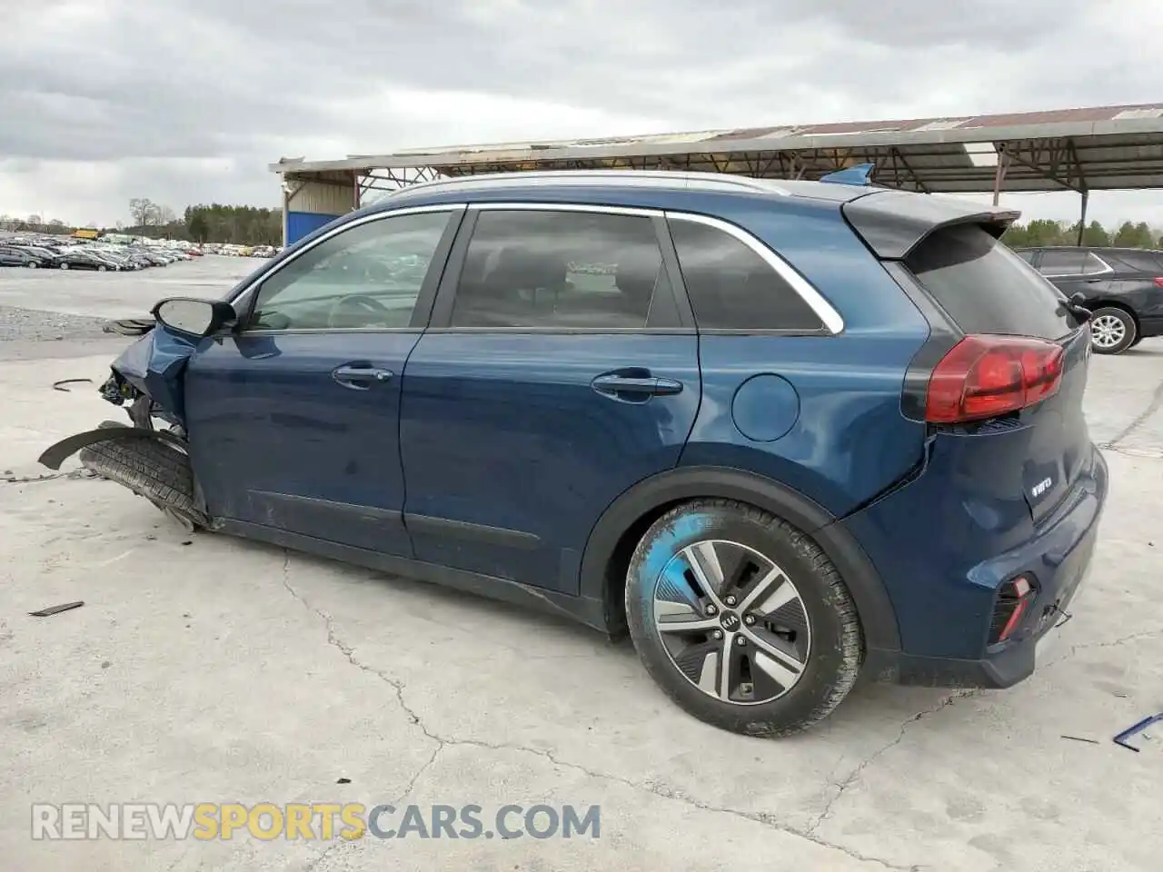 2 Photograph of a damaged car KNDCB3LC2L5435141 KIA NIRO 2020