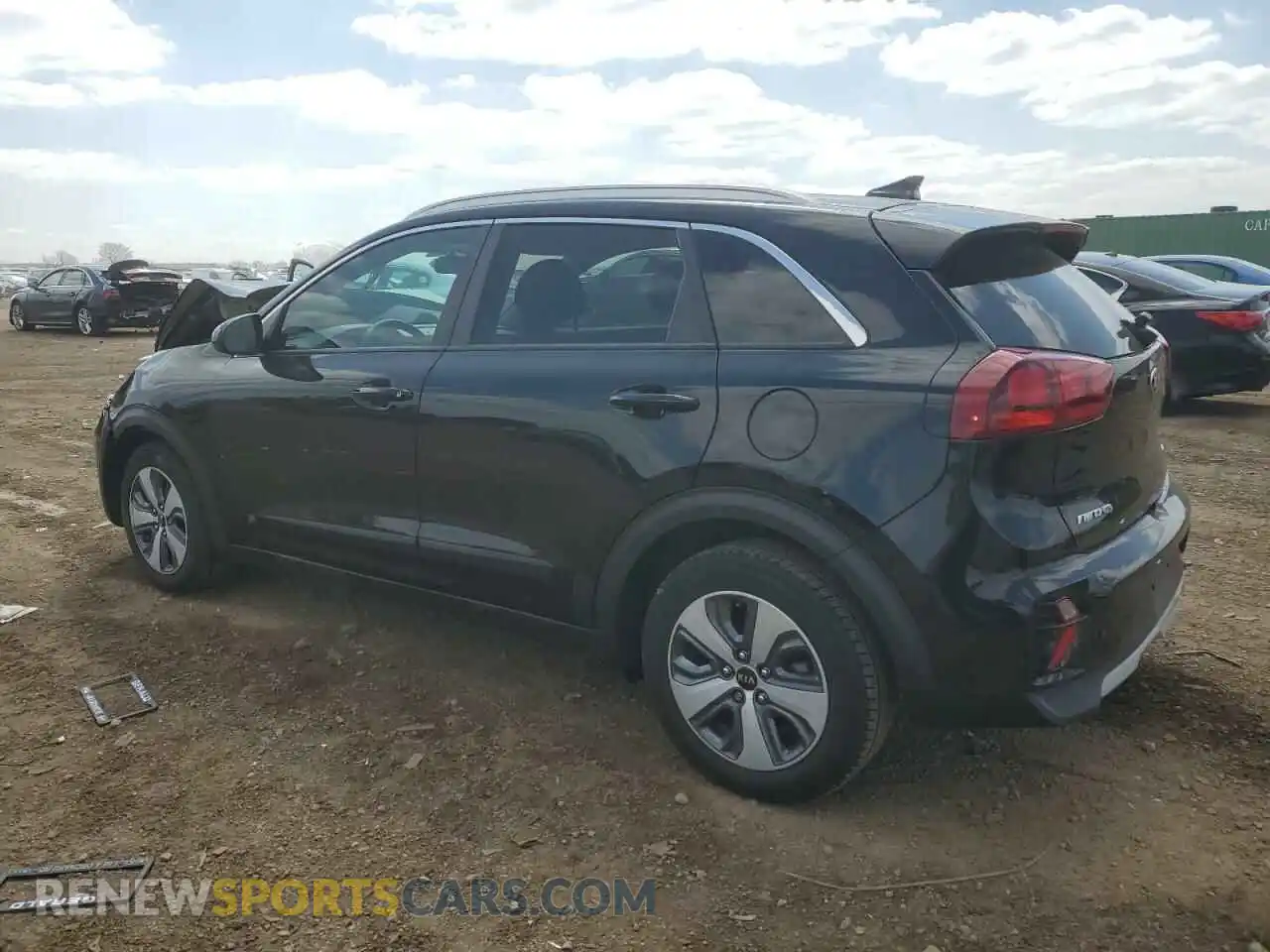 2 Photograph of a damaged car KNDCB3LC3L5420731 KIA NIRO 2020