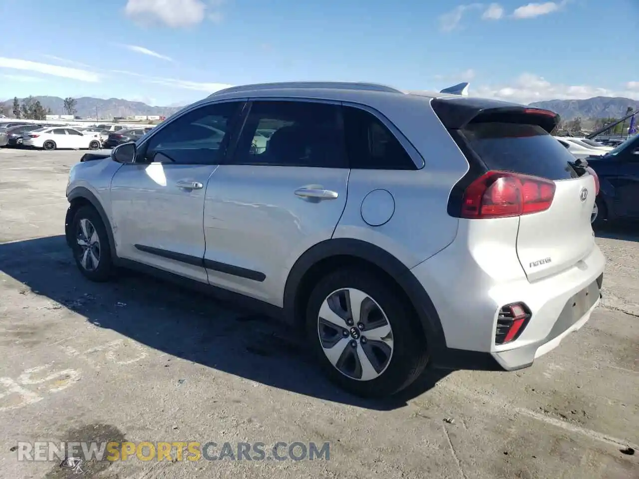 2 Photograph of a damaged car KNDCB3LC6L5394187 KIA NIRO 2020