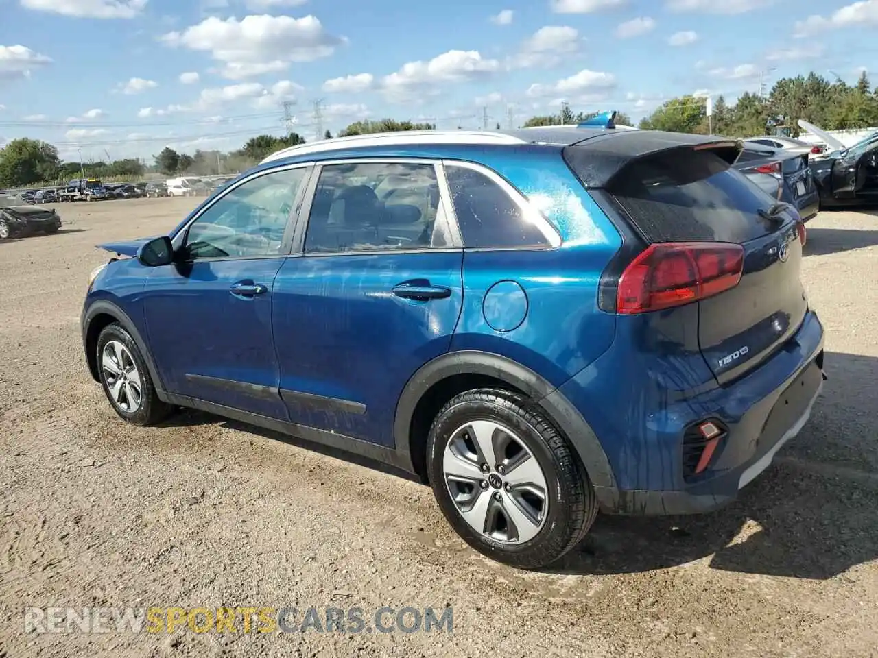 2 Photograph of a damaged car KNDCB3LC8L5397060 KIA NIRO 2020