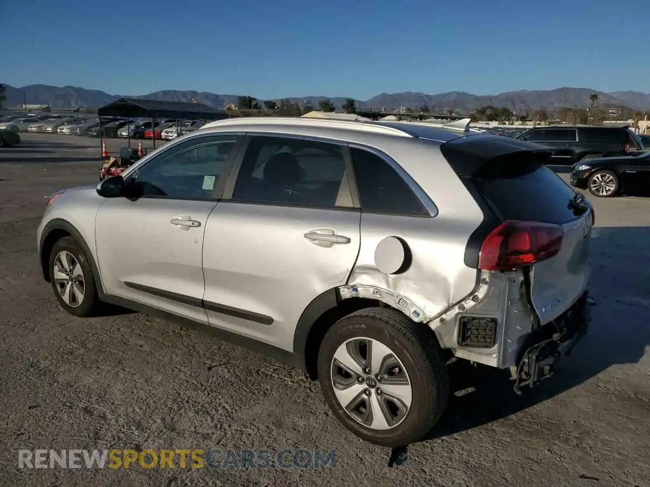 2 Photograph of a damaged car KNDCB3LC9L5397777 KIA NIRO 2020