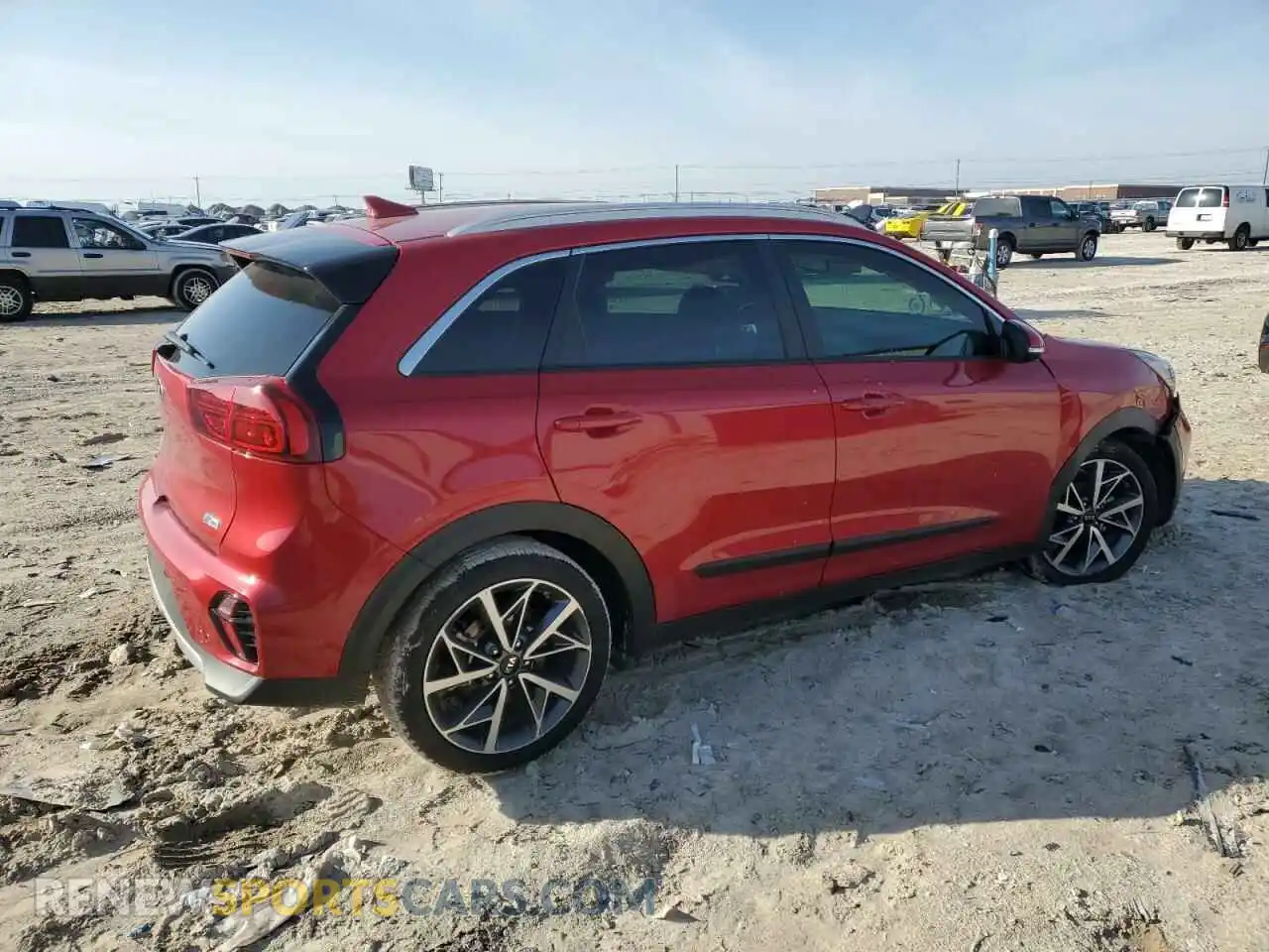 3 Photograph of a damaged car KNDCC3LC2L5427991 KIA NIRO 2020