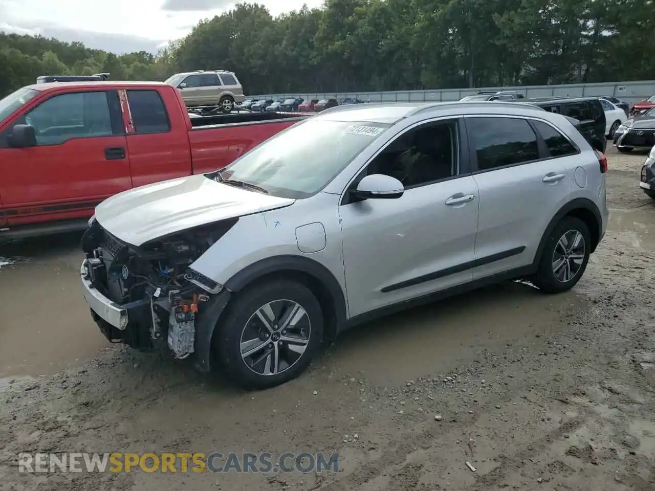 1 Фотография поврежденного автомобиля KNDCD3LD4L5387970 KIA NIRO 2020