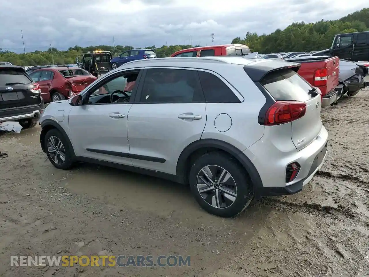 2 Фотография поврежденного автомобиля KNDCD3LD4L5387970 KIA NIRO 2020