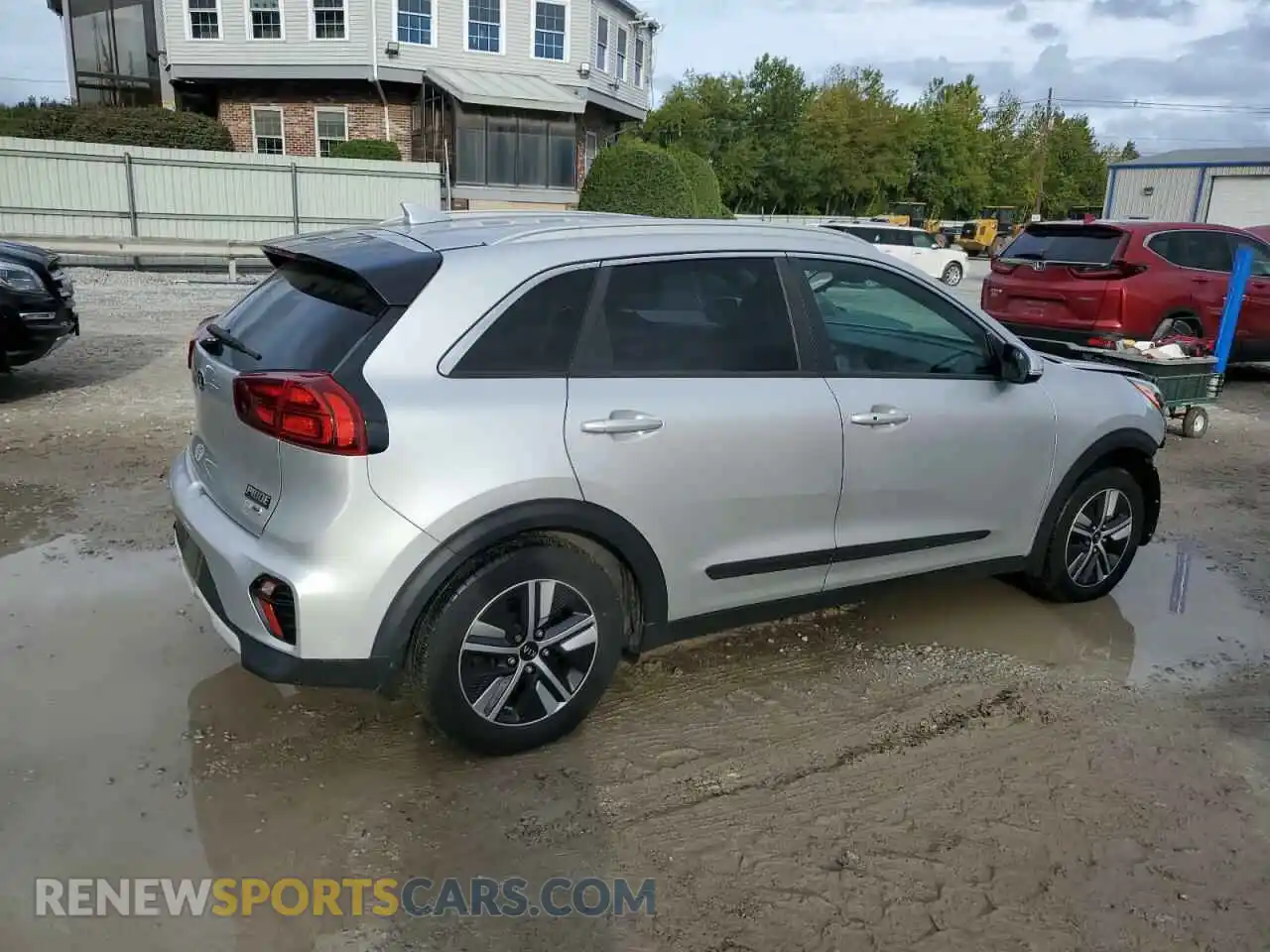 3 Фотография поврежденного автомобиля KNDCD3LD4L5387970 KIA NIRO 2020