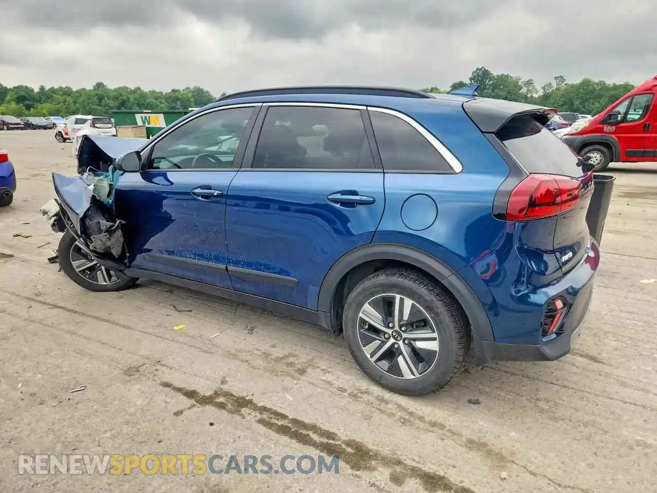 2 Фотография поврежденного автомобиля KNDCB3LC1M5469198 KIA NIRO 2021
