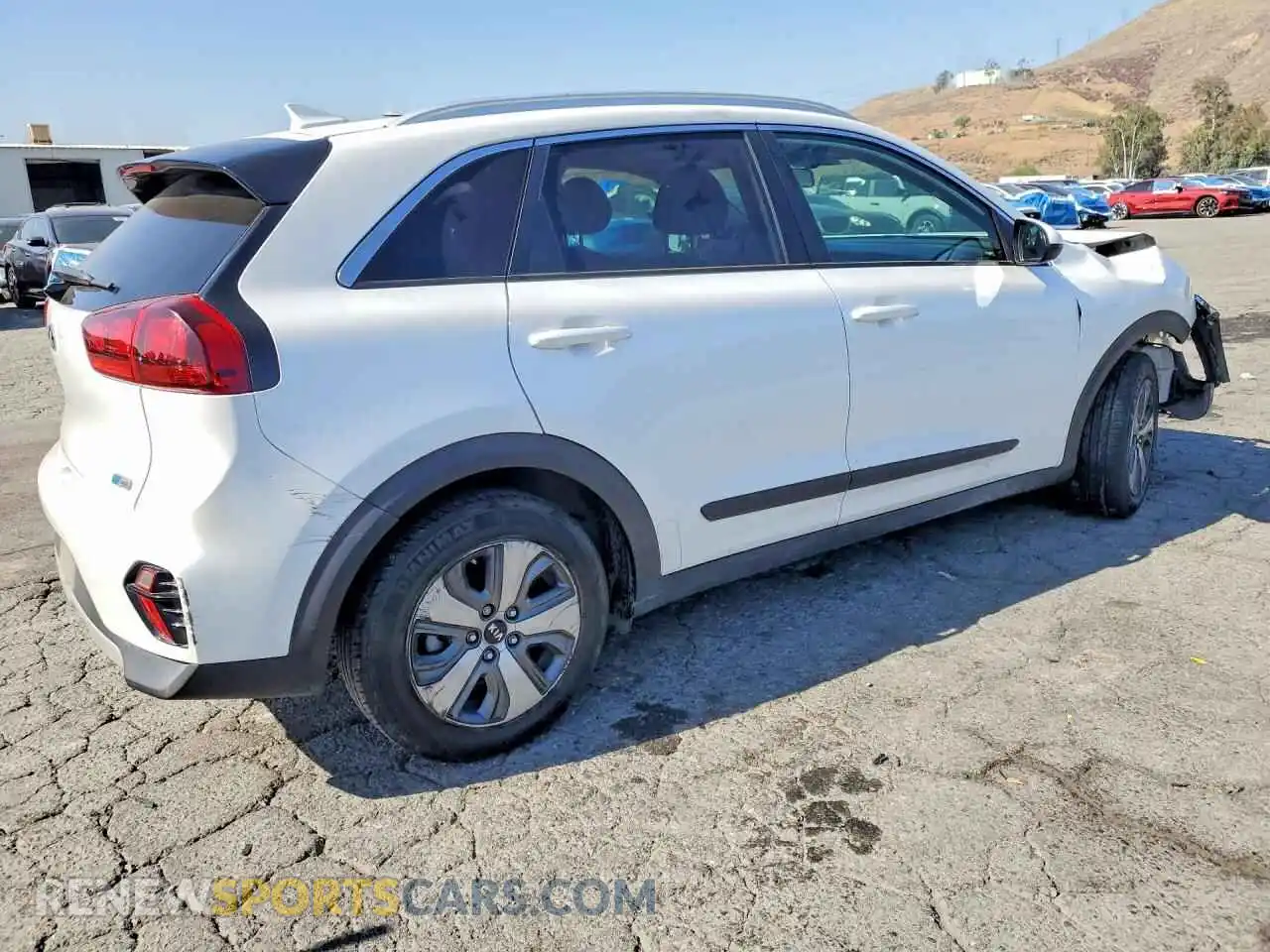 3 Фотография поврежденного автомобиля KNDCB3LC1M5471520 KIA NIRO 2021