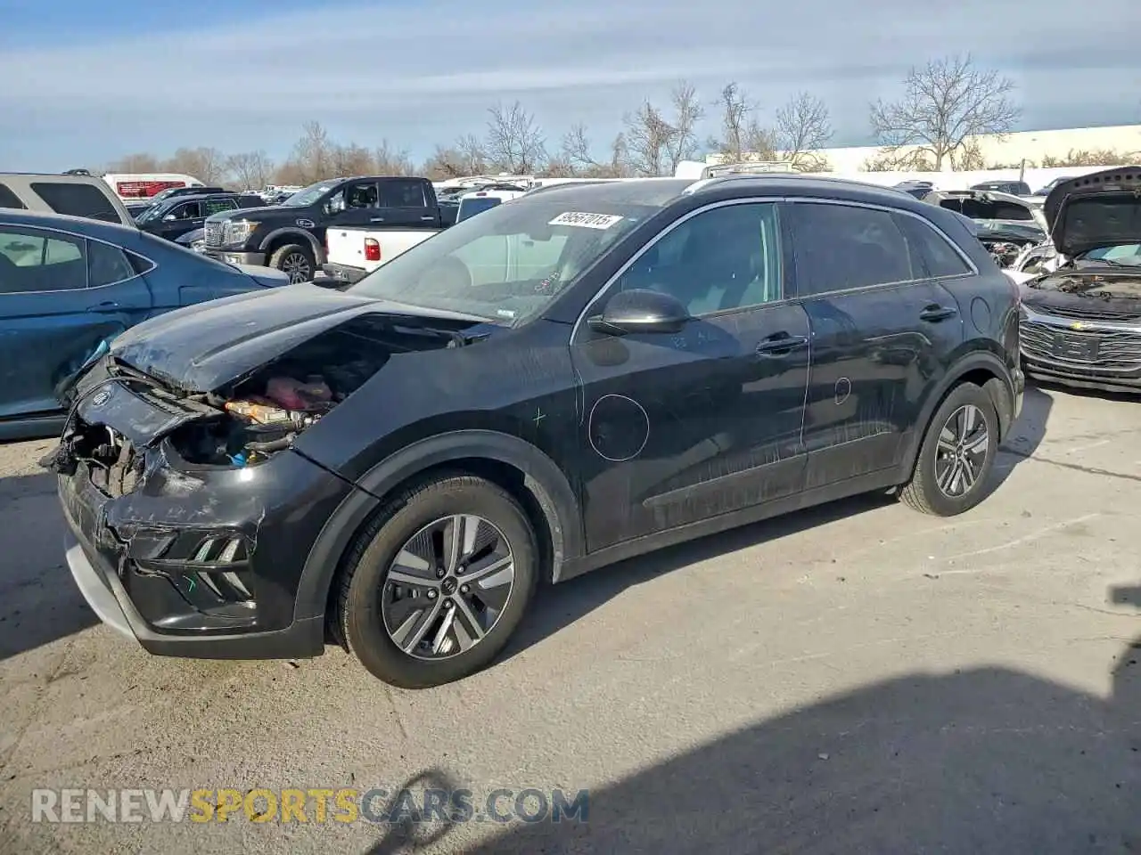 1 fotografías del automóvil dañado KNDCB3LC3M5464133 KIA NIRO 2021