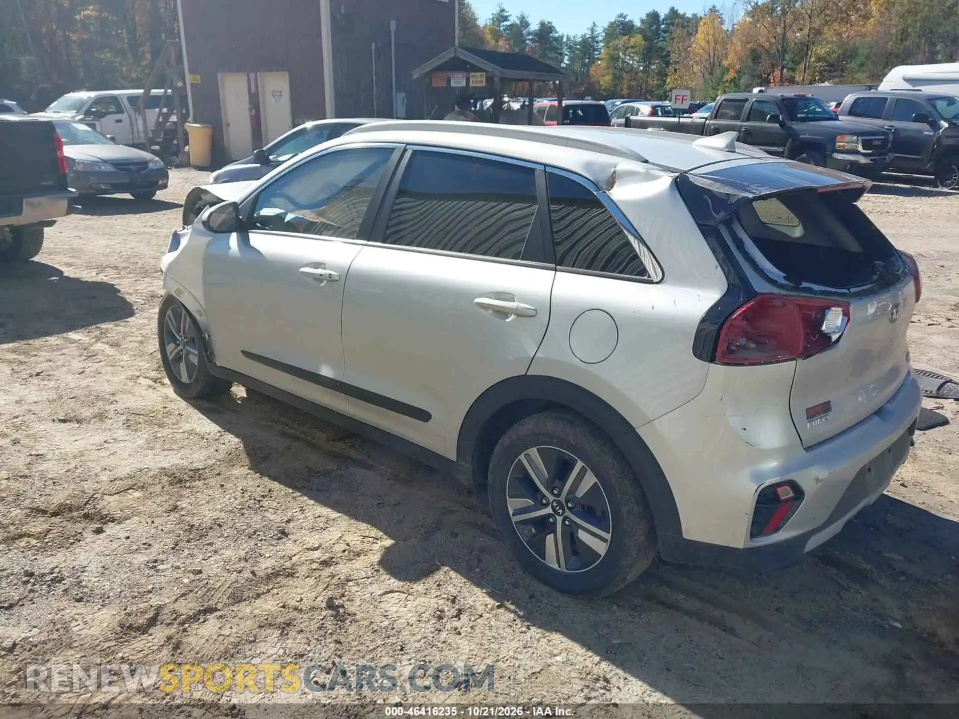 3 Photograph of a damaged car KNDCB3LC5M5469222 KIA NIRO 2021