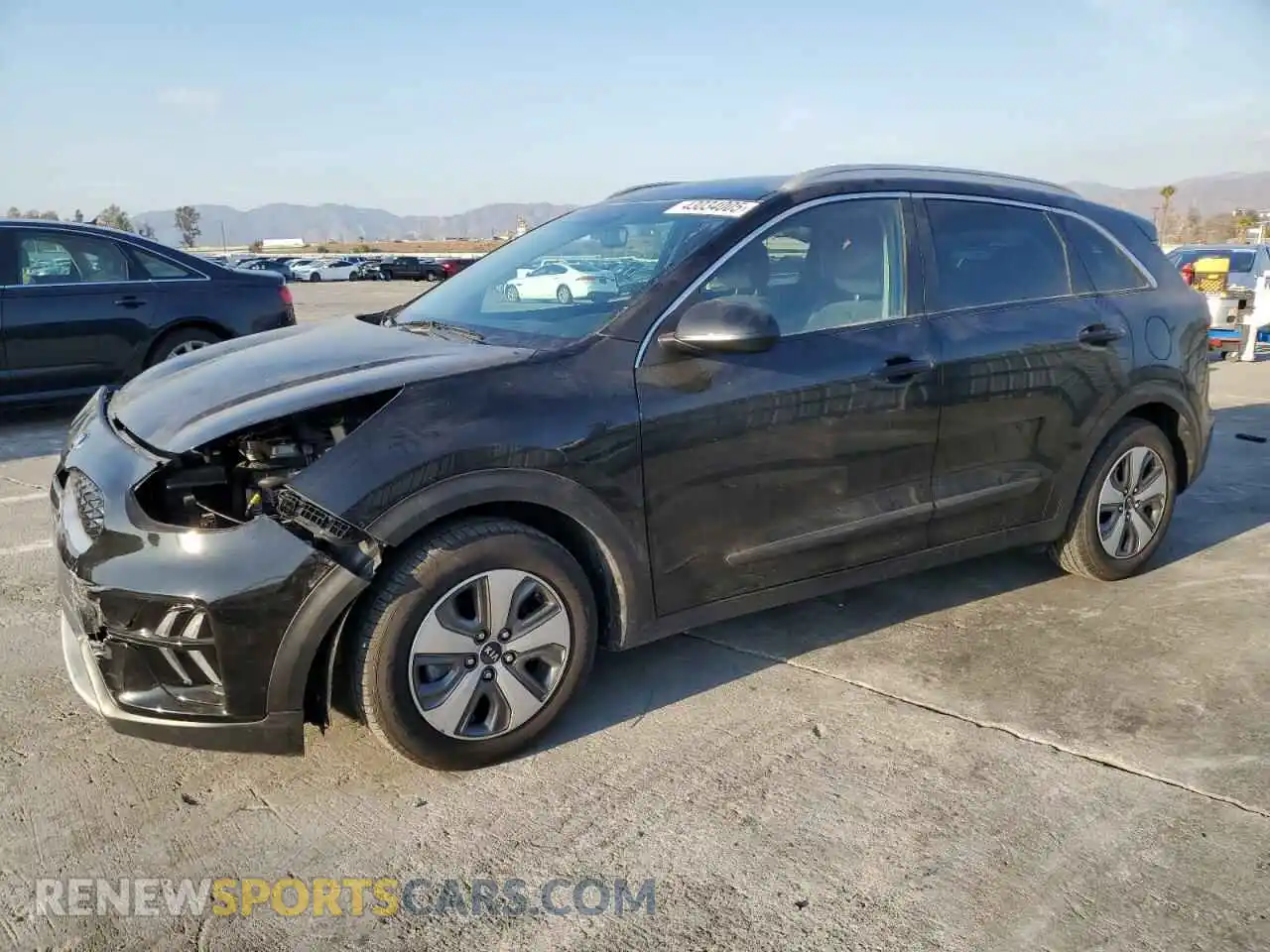 1 Photograph of a damaged car KNDCB3LC5M5471746 KIA NIRO 2021