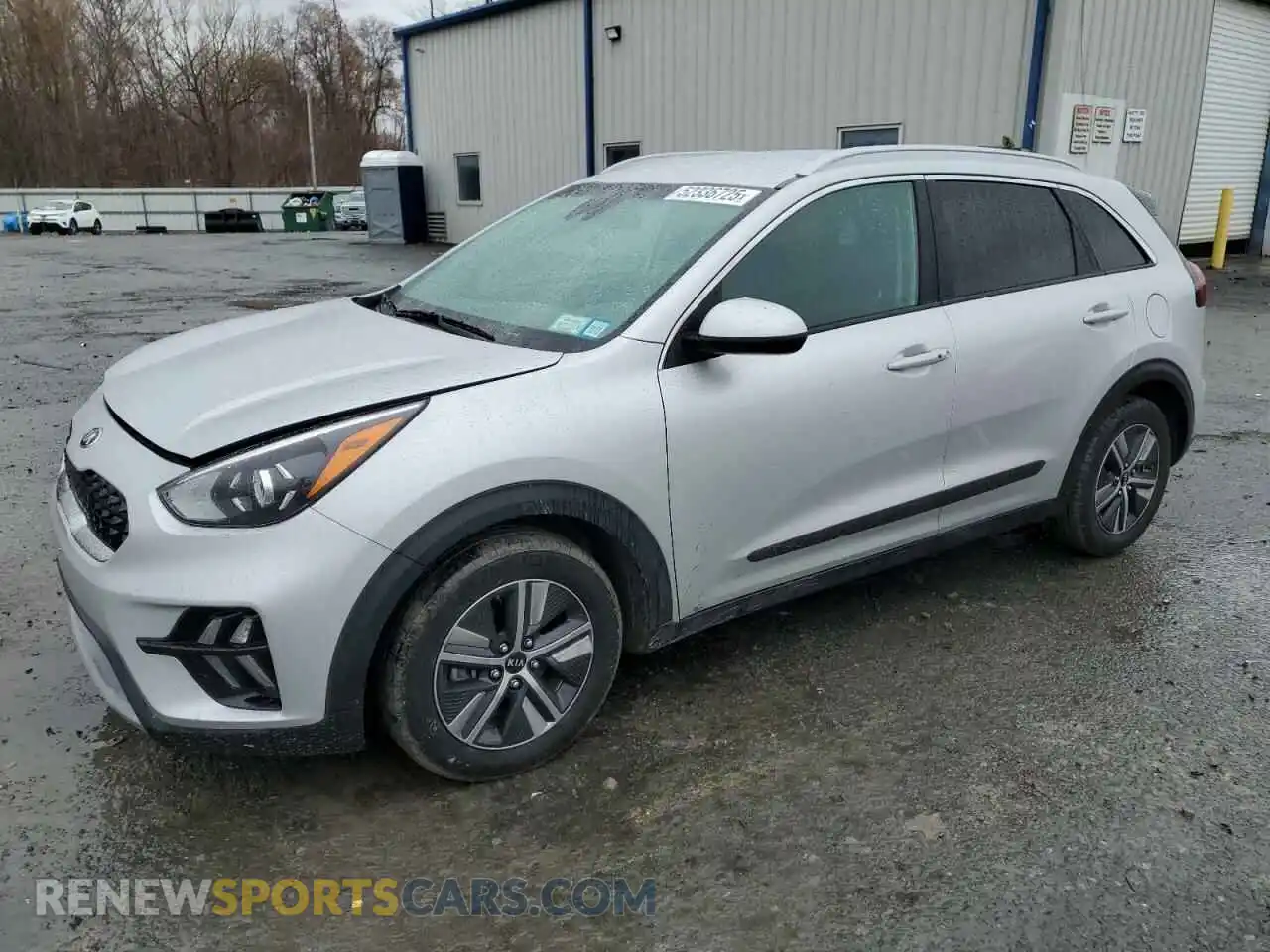 1 Photograph of a damaged car KNDCB3LC7M5471375 KIA NIRO 2021