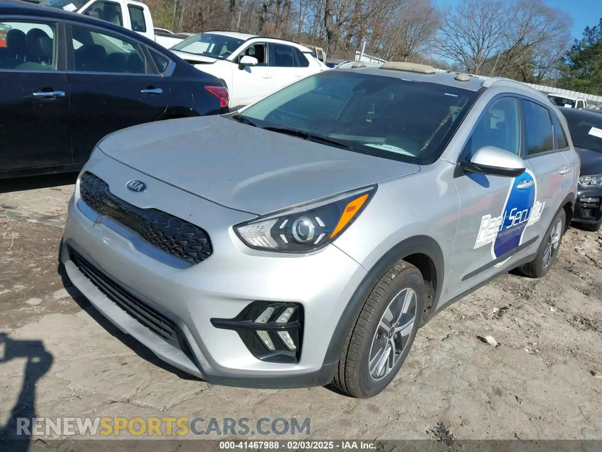 2 Photograph of a damaged car KNDCB3LC9M5467523 KIA NIRO 2021