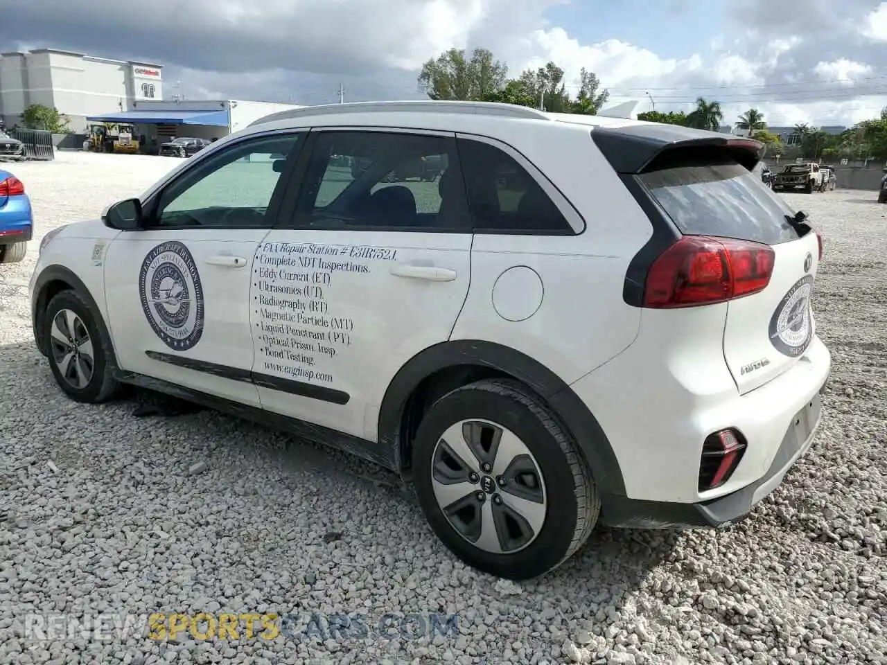 2 Photograph of a damaged car KNDCB3LCXM5463321 KIA NIRO 2021